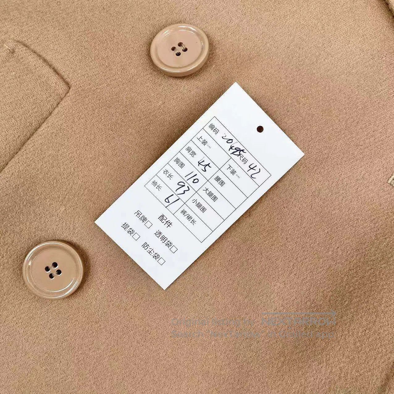 Max Mara Max Mara Wool coat| Size S / US 4 / IT 40 - 5 Thumbnail