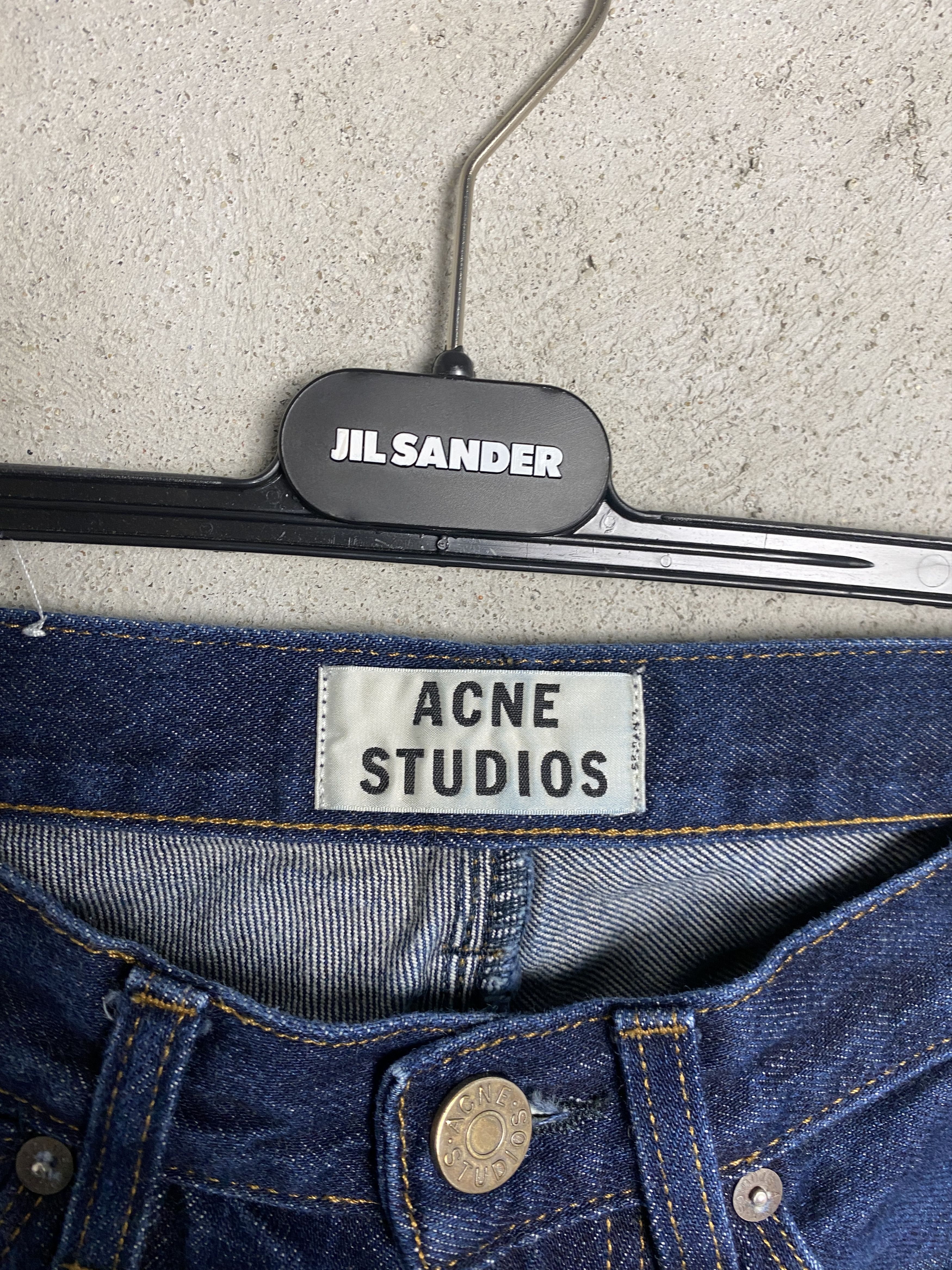 Acne Studios Max Raw denim jeans pants