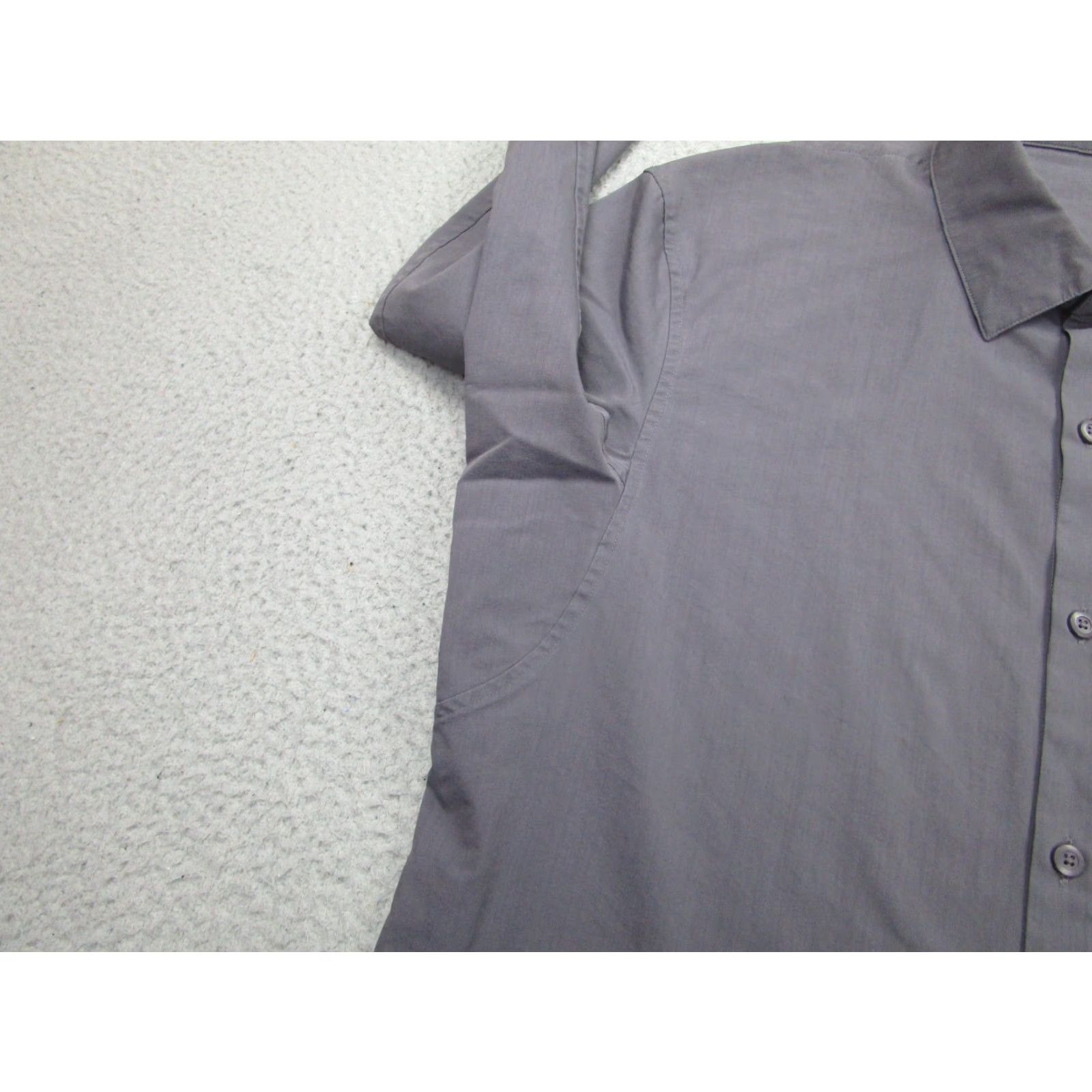 Lululemon Lululemon Shirt Mens Large Gray Long Sleeve Button Front Casual Slim Dress Size US M / EU 48-50 / 2 - 4 Thumbnail