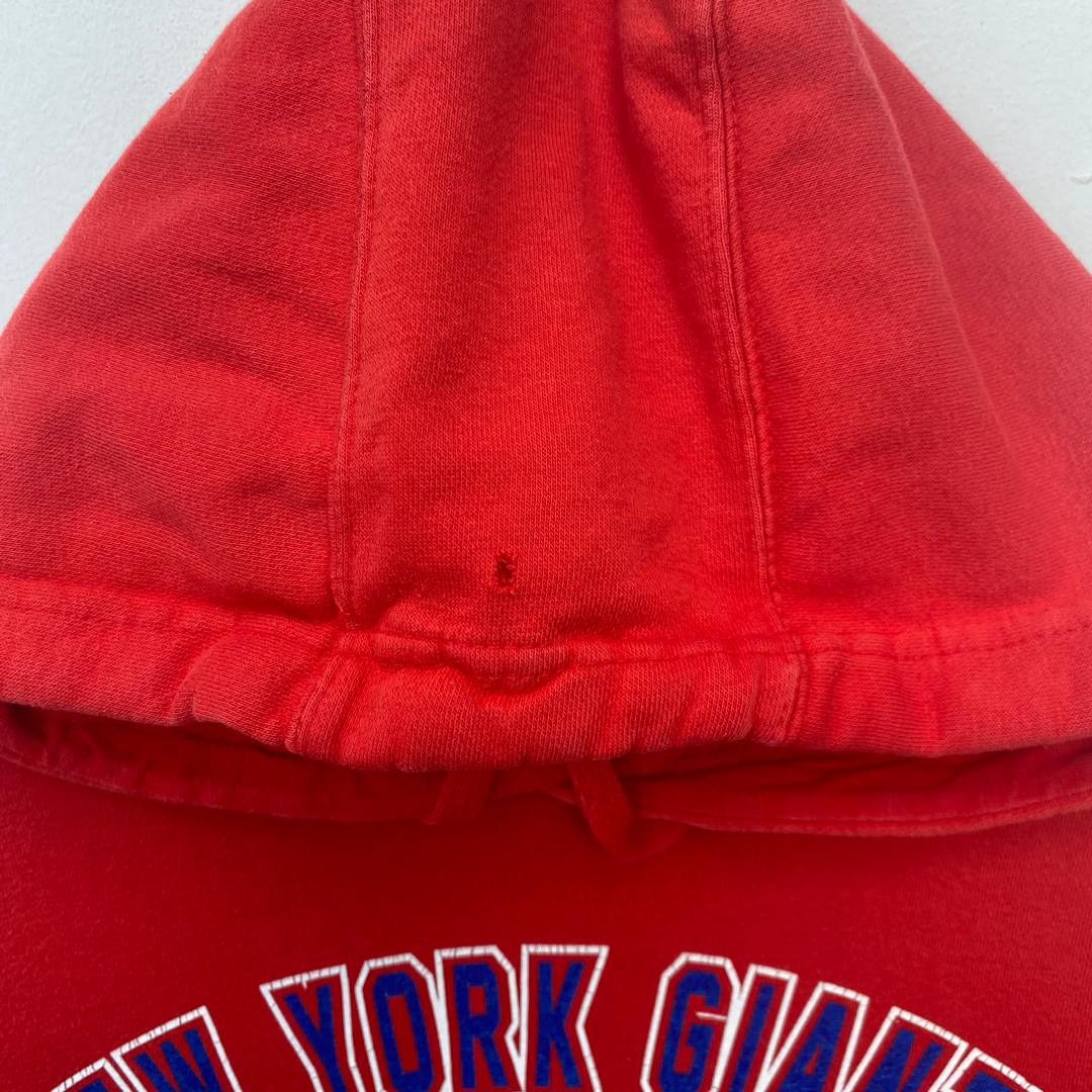 NFL NEW YORK GIANTS HOODIE EXTRA LARGE PULLOVER RED Size US XL / EU 56 / 4 - 6 Thumbnail