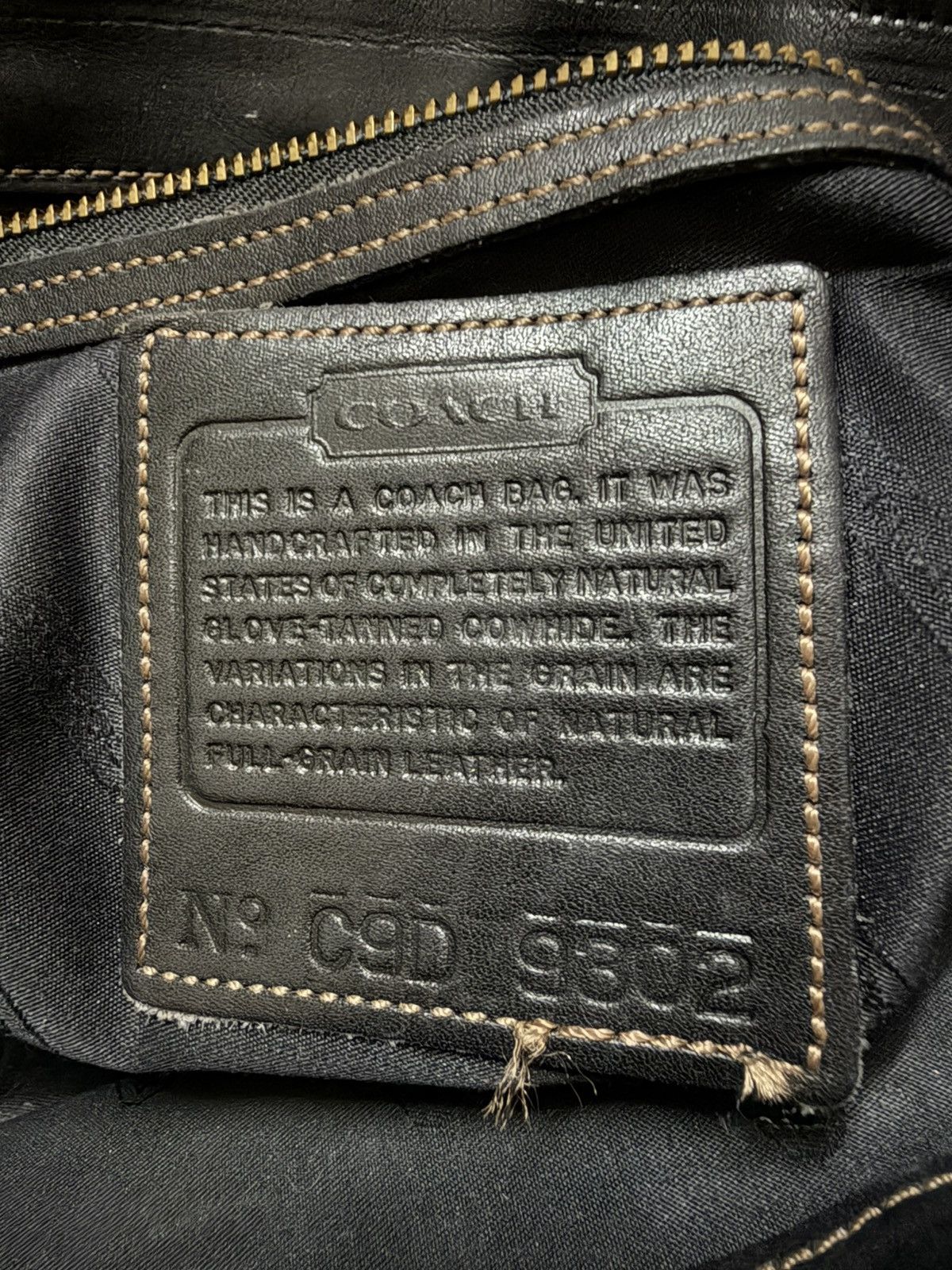 Coach Vintage Coach Leather Tote Bag Size ONE SIZE - 3 Thumbnail