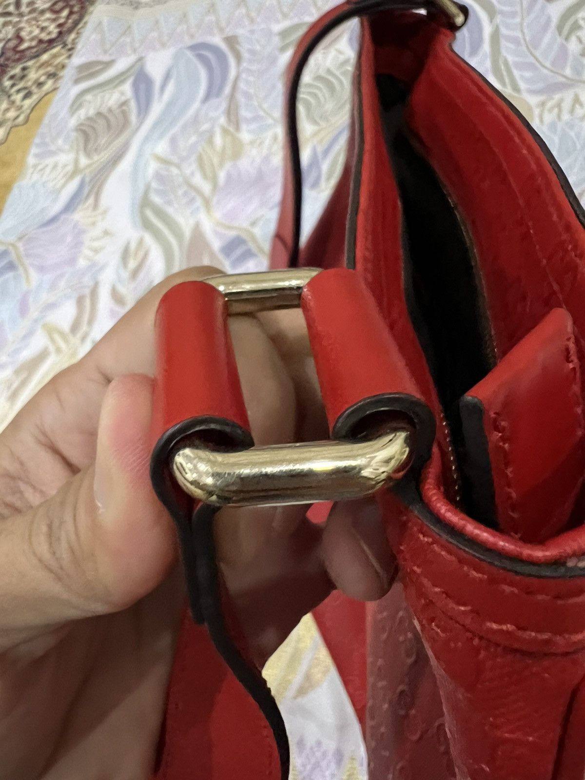 Gucci Gucci sling bag red monogram Size ONE SIZE - 13 Thumbnail