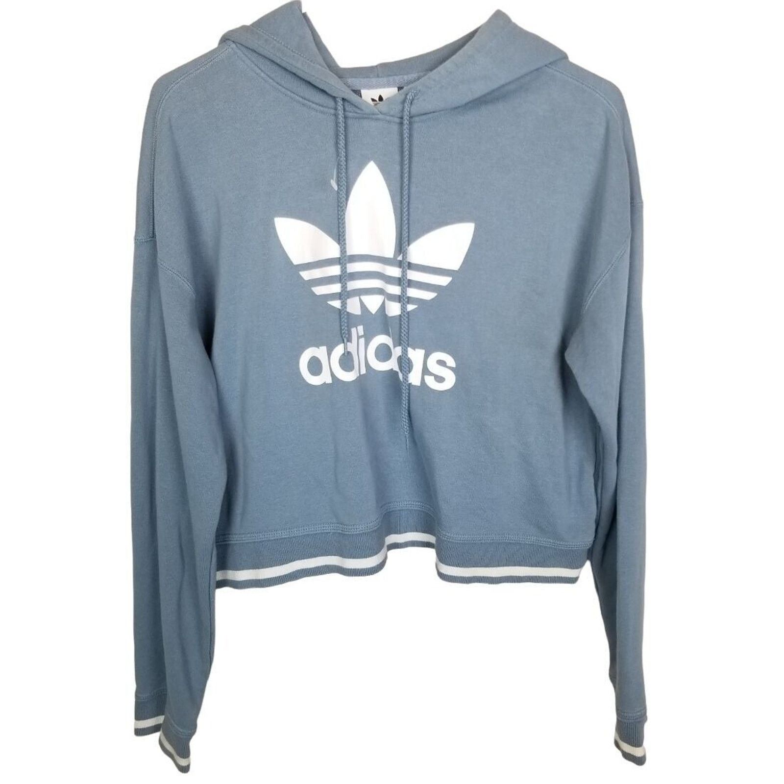 Adidas Adidas Originals Womens Cropped Sweatshirt Pullover S Active Size S / US 4 / IT 40 - 2 Thumbnail