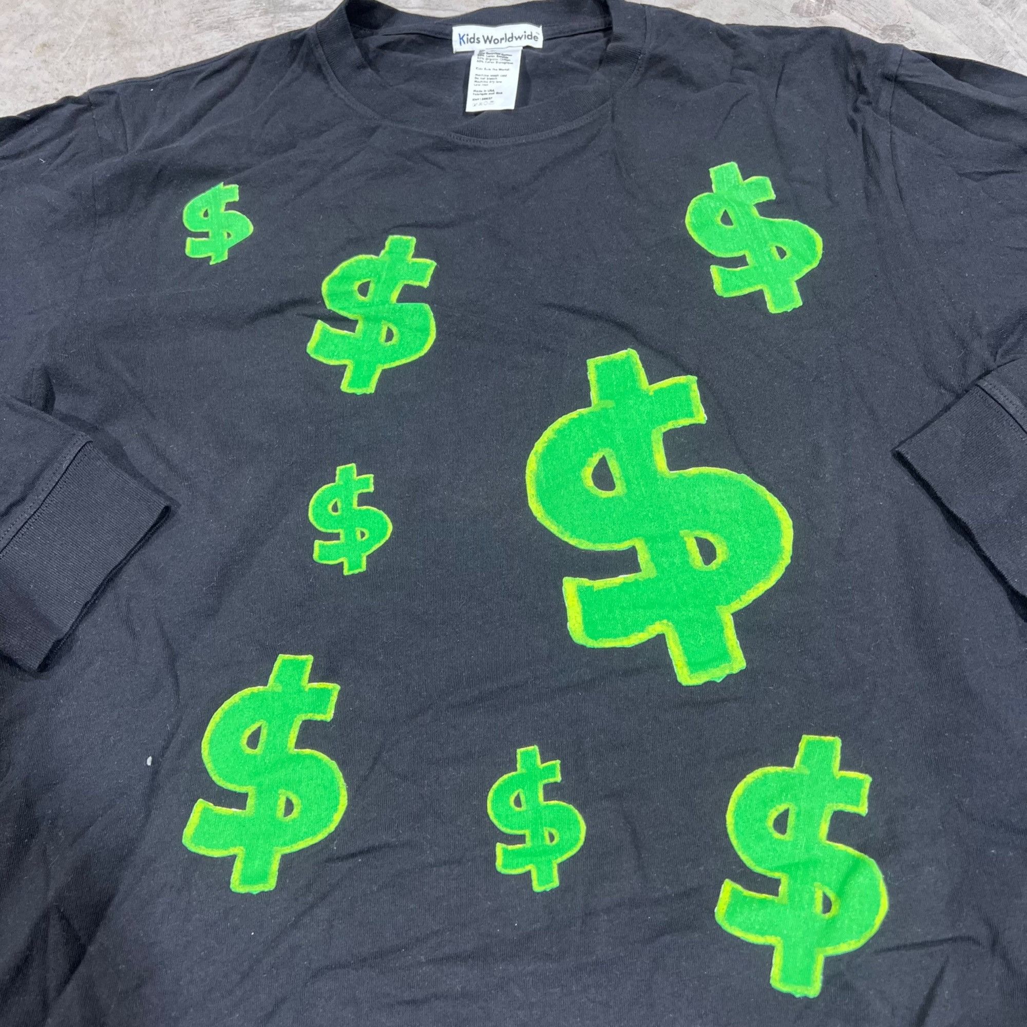 Other NEW KIDS WORLDWIDE DOLLAR BILL LS TEE SZ XL Size US XL / EU 56 / 4 - 5 Thumbnail