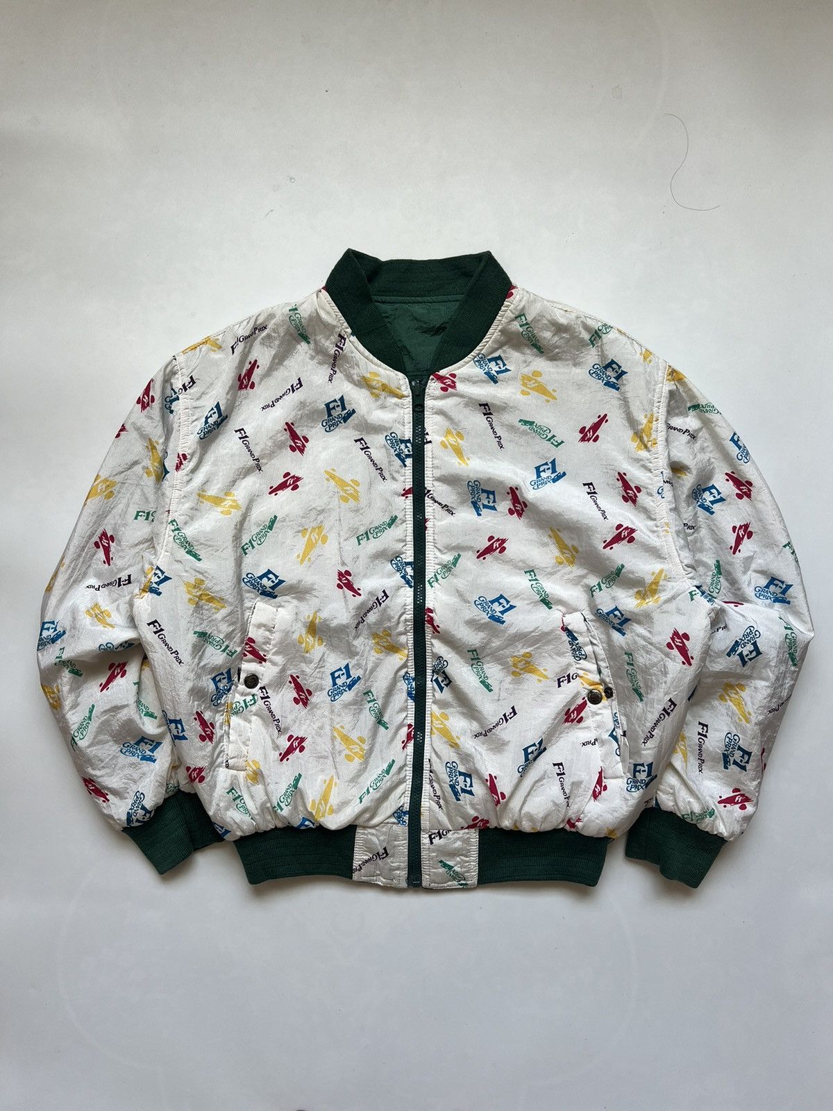 Formula 1 Vintage Formula One Grand Prix Reversible Jacket Size US XL / EU 56 / 4 - 3 Thumbnail