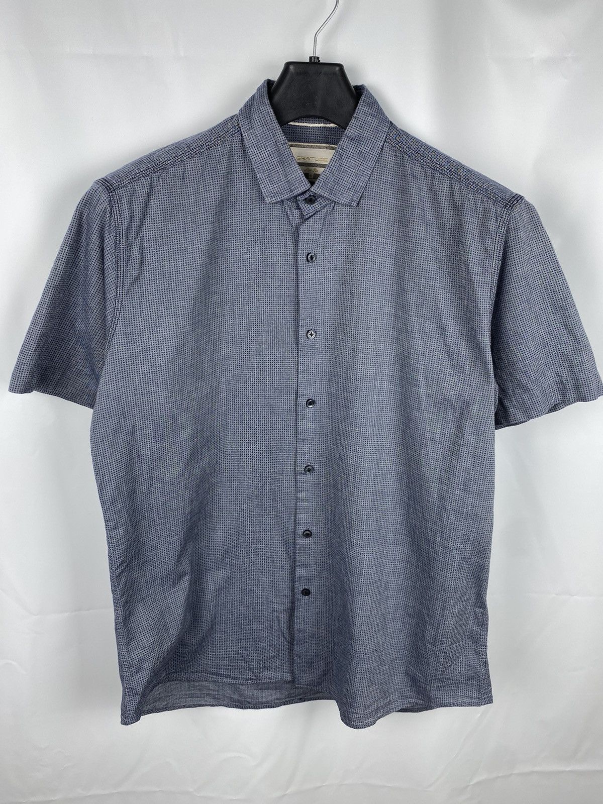 Other Gratude Made In Italy Men Shirt Short Sleeve size 41 Size US L / EU 52-54 / 3 - 1 Thumbnail
