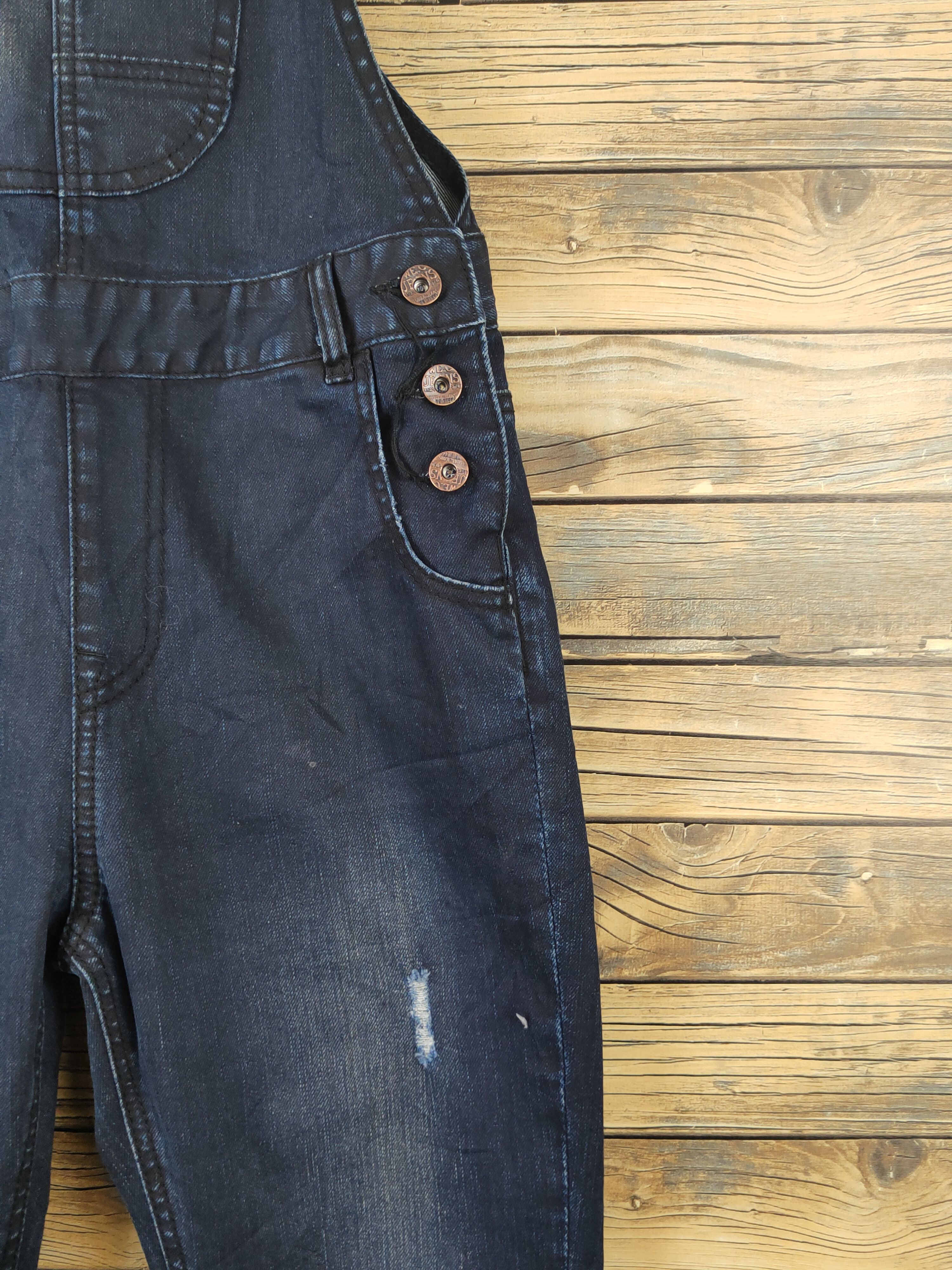 Japanese Brand × Vintage Vintage Japanese Brand Blue Denim Jumpsuits Size 30" / US 8 / IT 44 - 8 Thumbnail