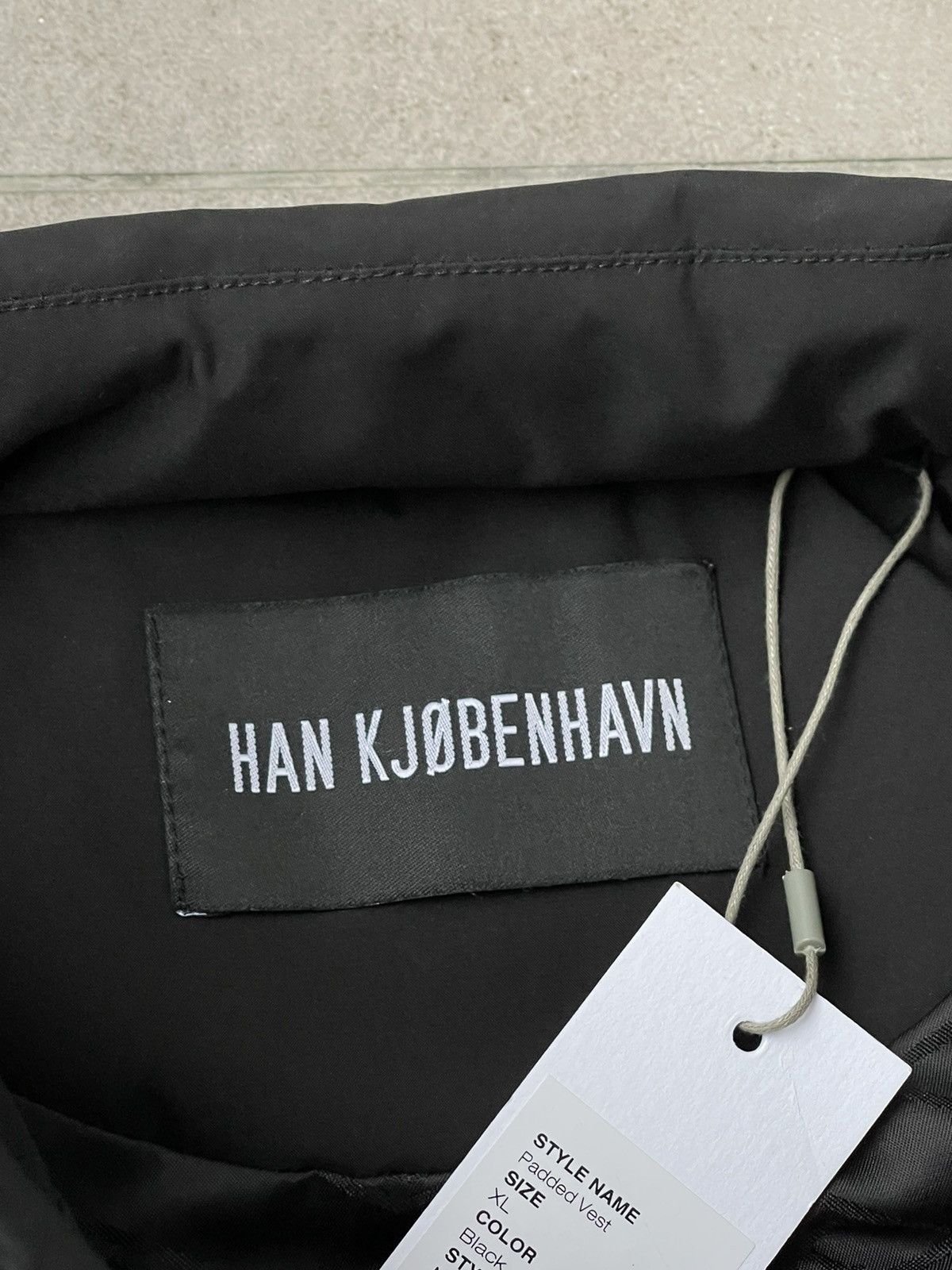 Han Kjobenhavn !DS! FW22 Han Kjobenhavn Black Padded Vest Size US XL / EU 56 / 4 - 21 Thumbnail