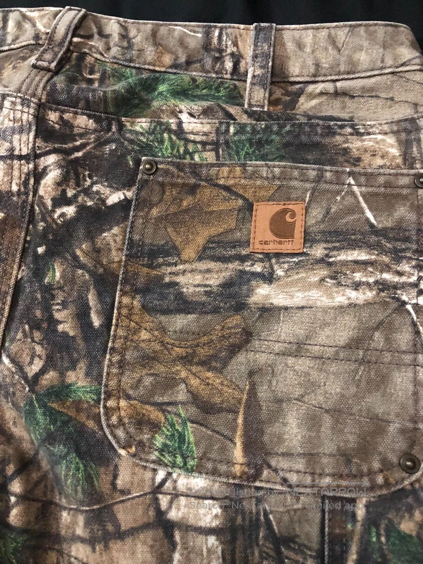 Carhartt Carhartt Camo Double Knee Cargo Pants. Size US 33 - 4 Thumbnail
