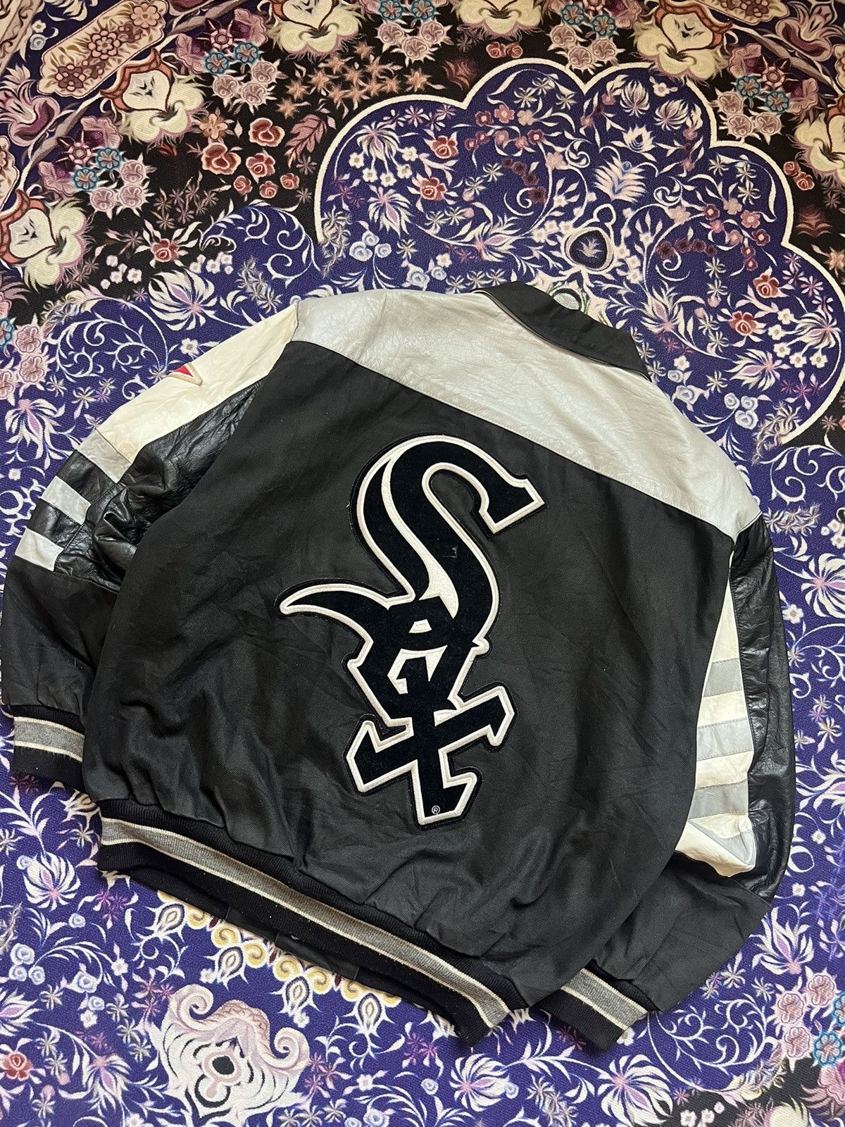 Jeff Hamilton Vintage 90s Jeff Hamilton Chicago White Sox MLB Leather Size US M / EU 48-50 / 2 - 15 Thumbnail