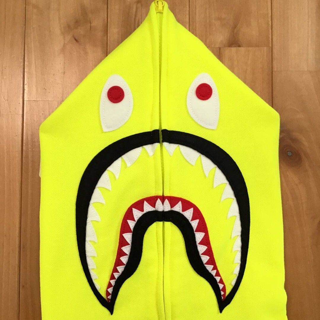 Bape BAPE Neon Shark Full Zip Hoodie a bathing ape Size US L / EU 52-54 / 3 - 4 Thumbnail