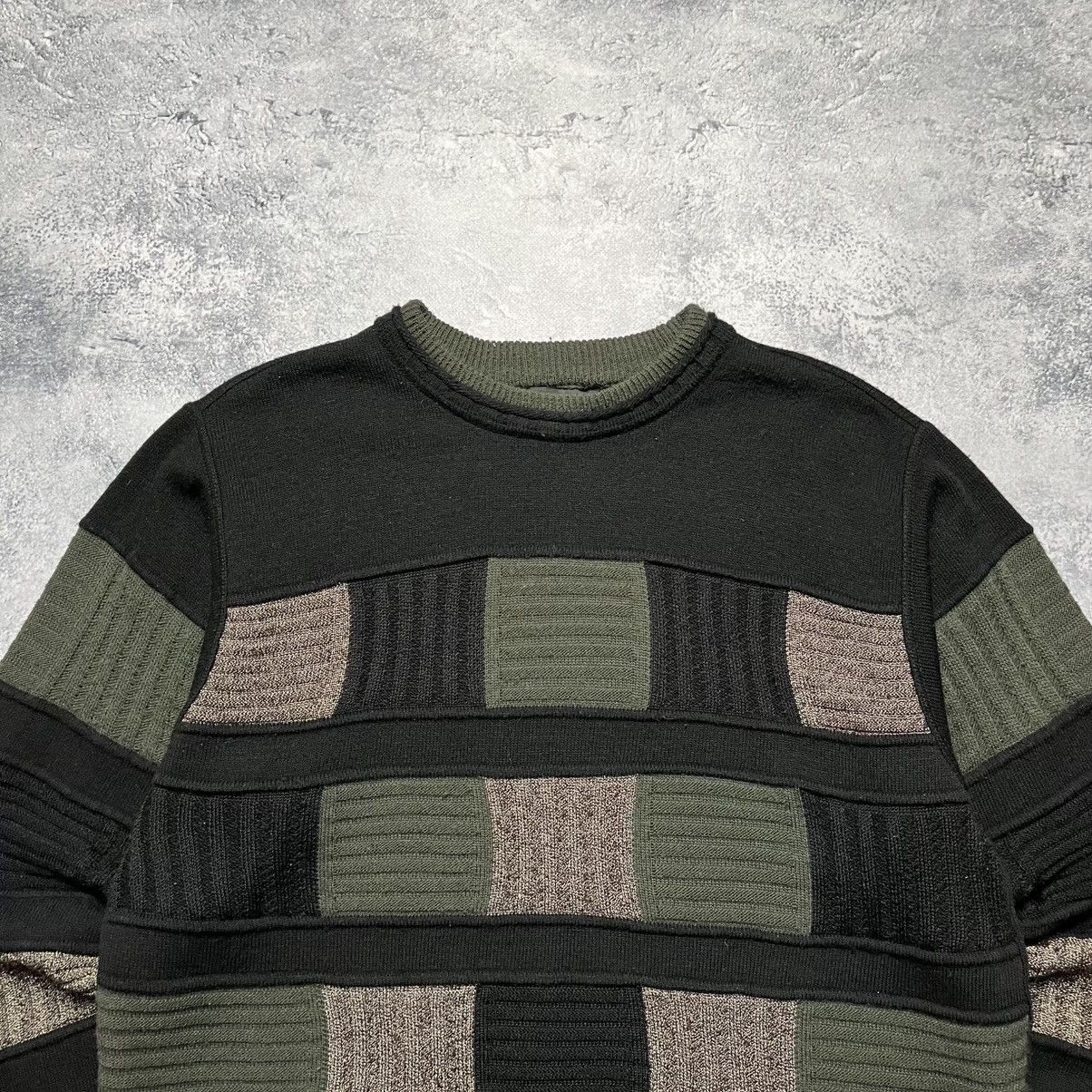 Carlo Colucci Vintage Carlo Colucci Sweater Coogi Style Cable Knit Y2K Size US L / EU 52-54 / 3 - 2 Thumbnail