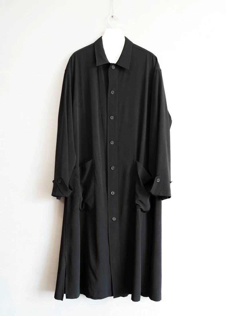 Yohji Yamamoto Yohji Yamamoto 20SS show hand painted triacetate shirt-2505 Size US S / EU 44-46 / 1 - 1 Thumbnail