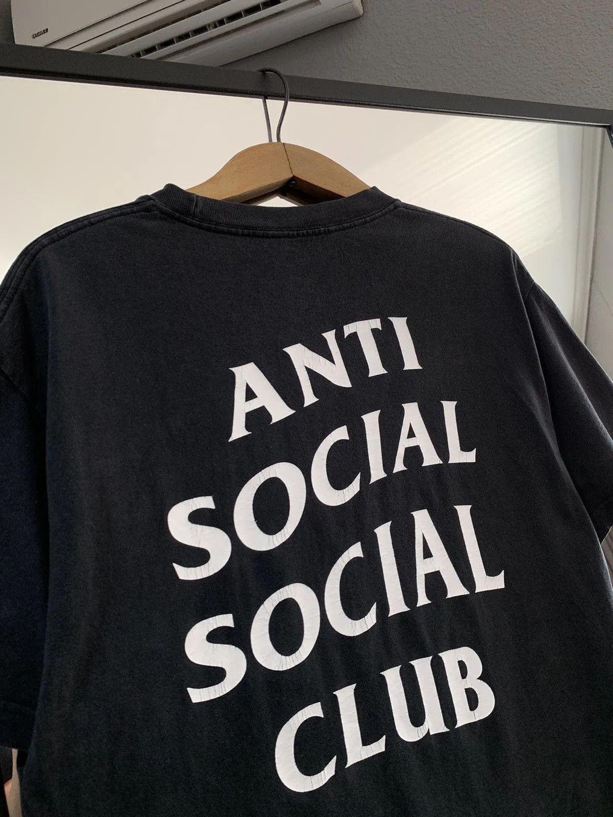 Anti Social Social Club × Designer Anti Social Social Club Mind Games Tee Black Vintage Y2K Size US L / EU 52-54 / 3 - 4 Thumbnail