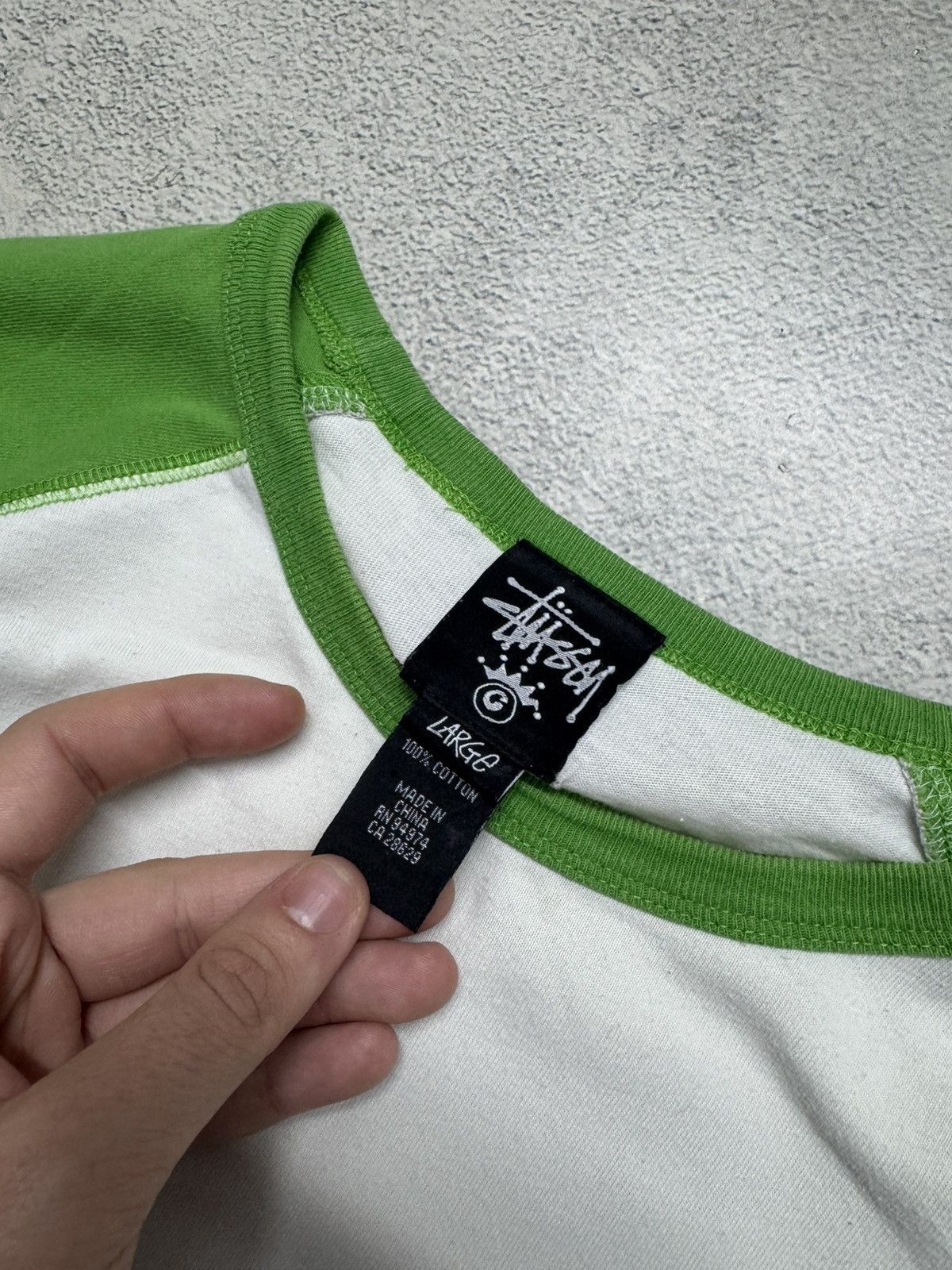 Stussy Vintage Y2k Stussy Long Sleeve Size US L / EU 52-54 / 3 - 9 Thumbnail