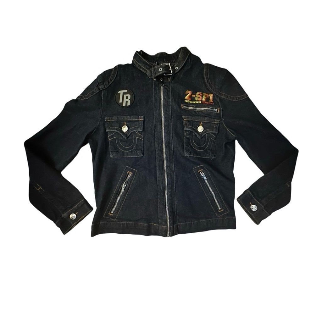 True Religion True Religion Chad Moto Jacket Men’s Small. Size US S / EU 44-46 / 1 - 7 Thumbnail