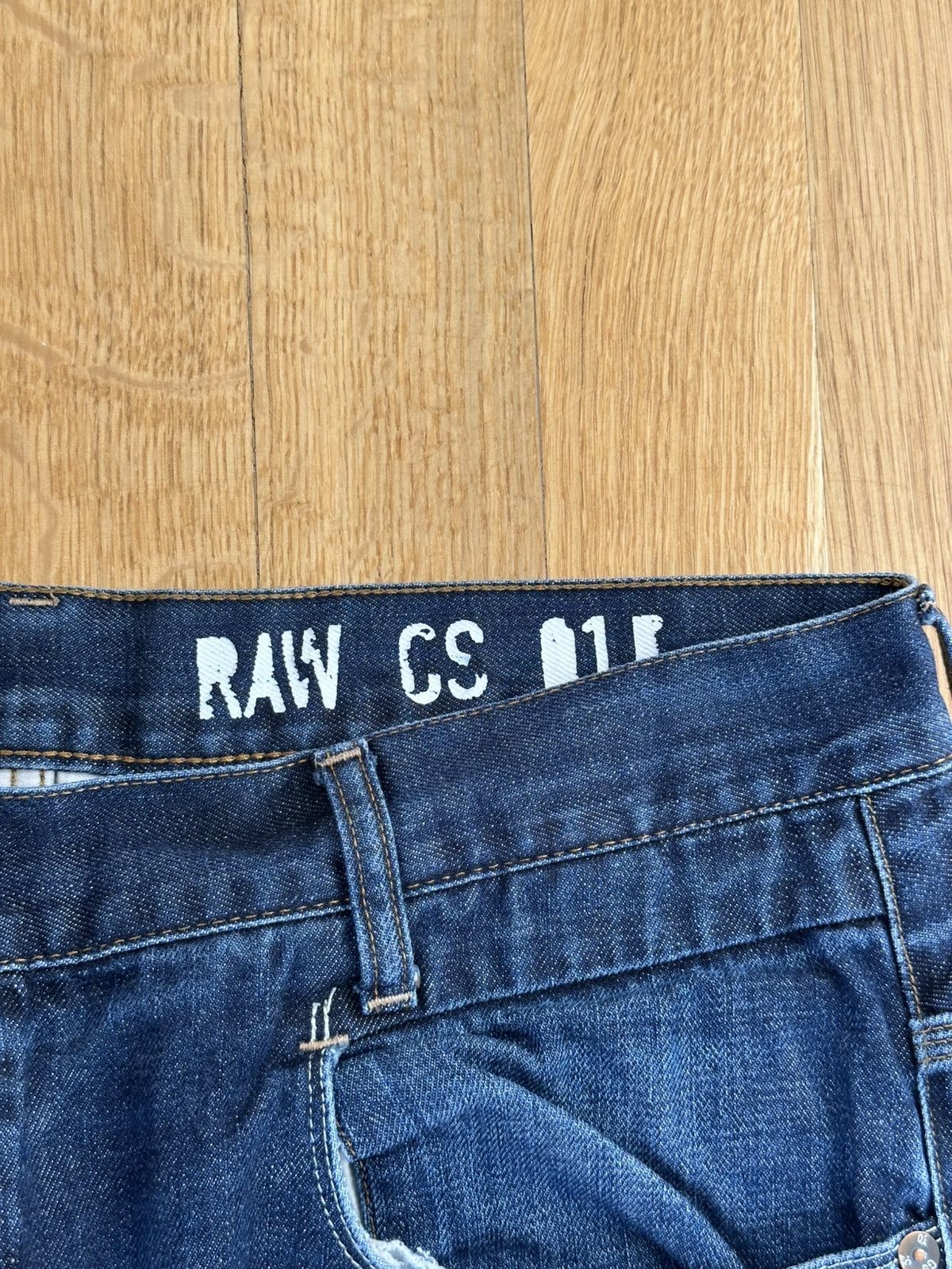 G-Star Vintage G-star Raw Denim Blue Jeans Bag Logo Fit 38/34 Size Size US 38 / EU 54 - 8 Thumbnail