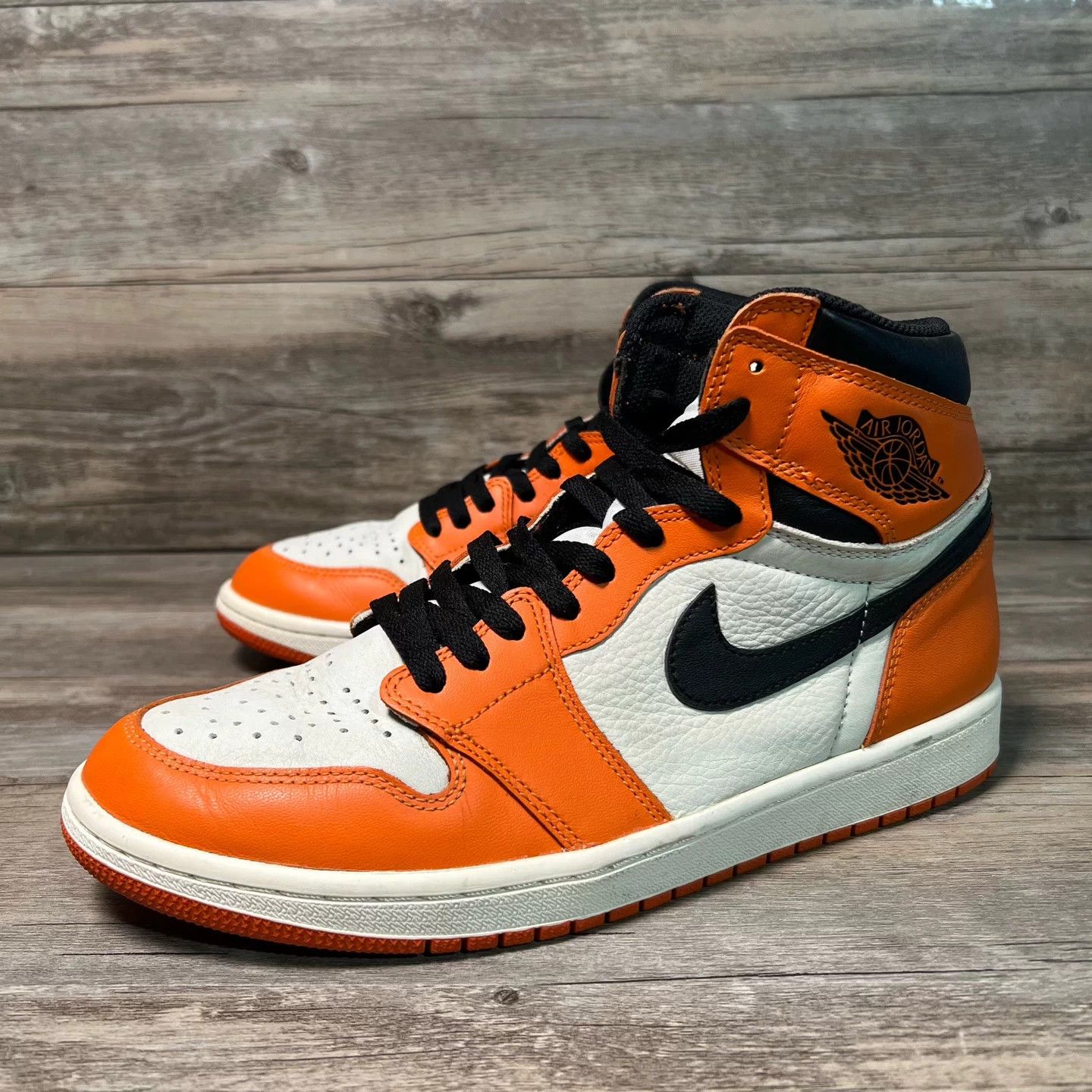 Nike Air Jordan 1 White Shattered Backboard 42.5 9.7/10 Size US 9.5 / EU 42-43 - 1 Thumbnail