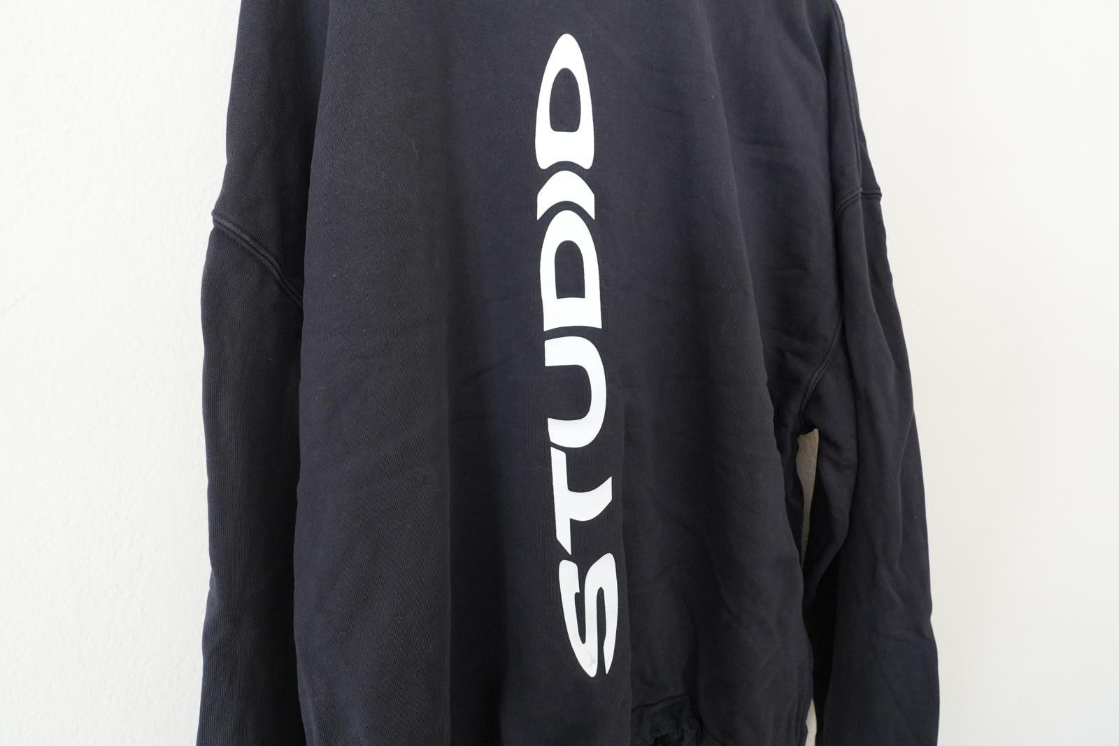 Supervsn Supervsn Hoodie Men's L Black Studio Pullover Rare Size US L / EU 52-54 / 3 - 6 Thumbnail