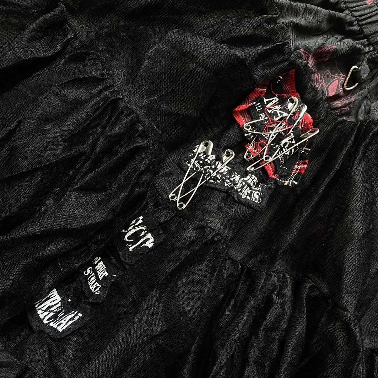 If Six Was Nine × Japanese Brand × Vintage Mad Punks / Mad Girl Tutu Skirt Size 30" / US 8 / IT 44 - 4 Thumbnail