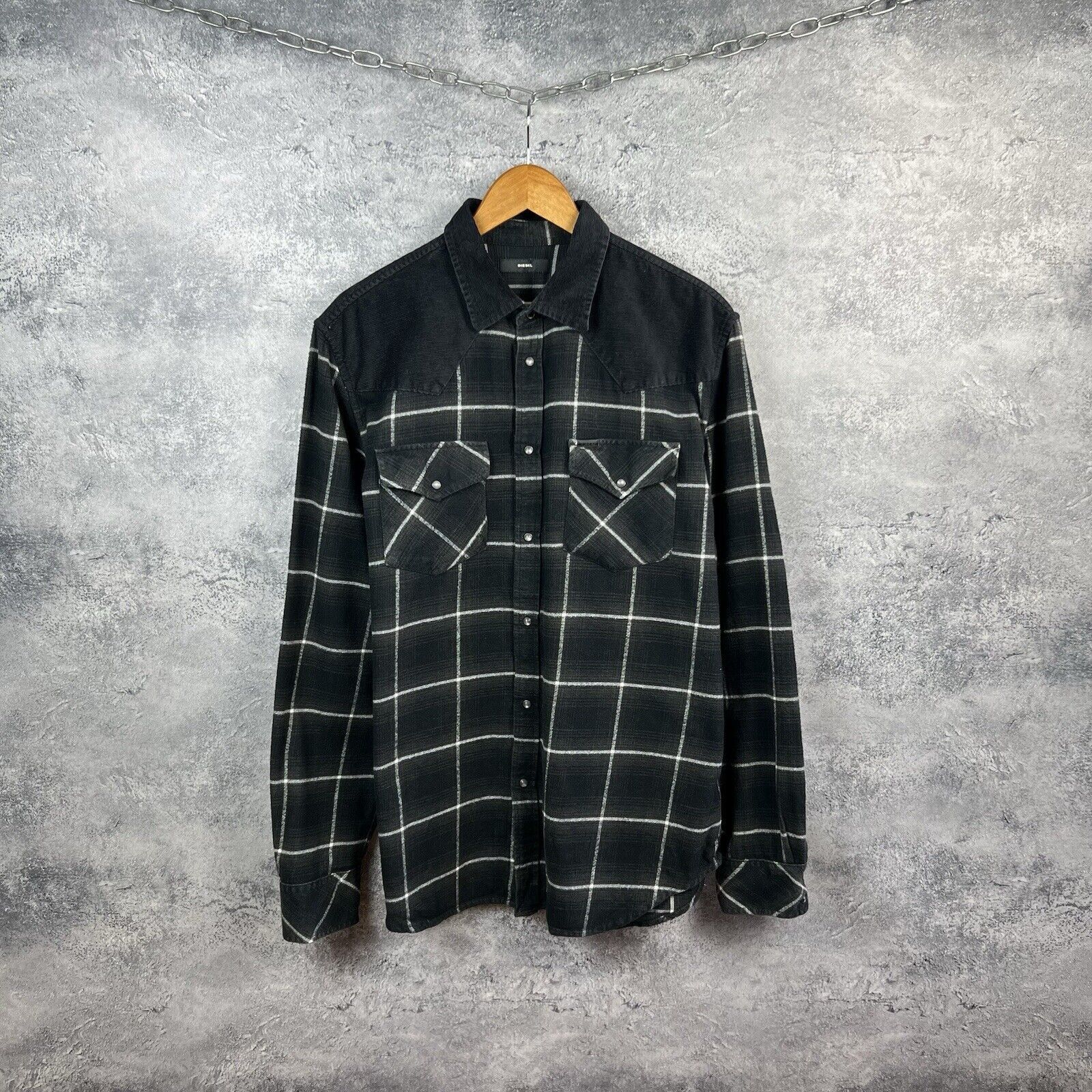 Diesel Diesel Flannel Shirt Men's Size XXL Long Sleeve Size US XXL / EU 58 / 5 - 1 Thumbnail