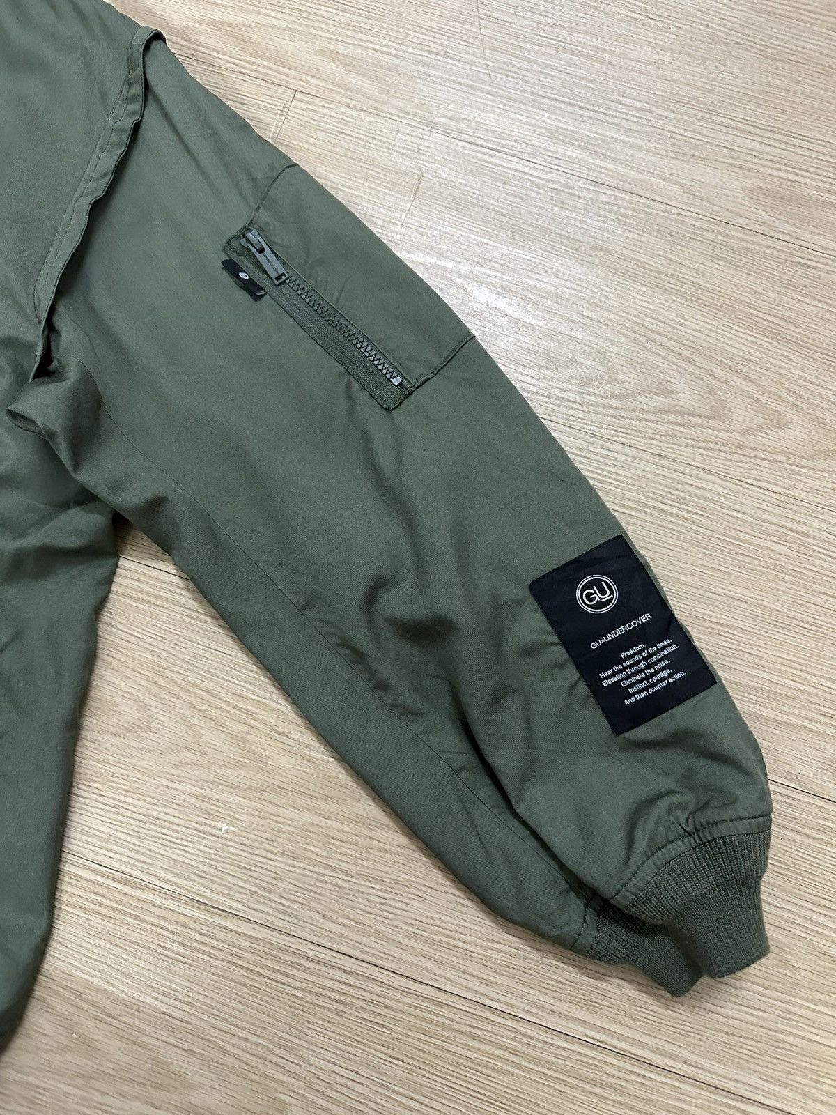 GU × Undercover Rare Beautiful GU Undercover Mickey Mouse Bomber Jacket Size US M / EU 48-50 / 2 - 7 Thumbnail