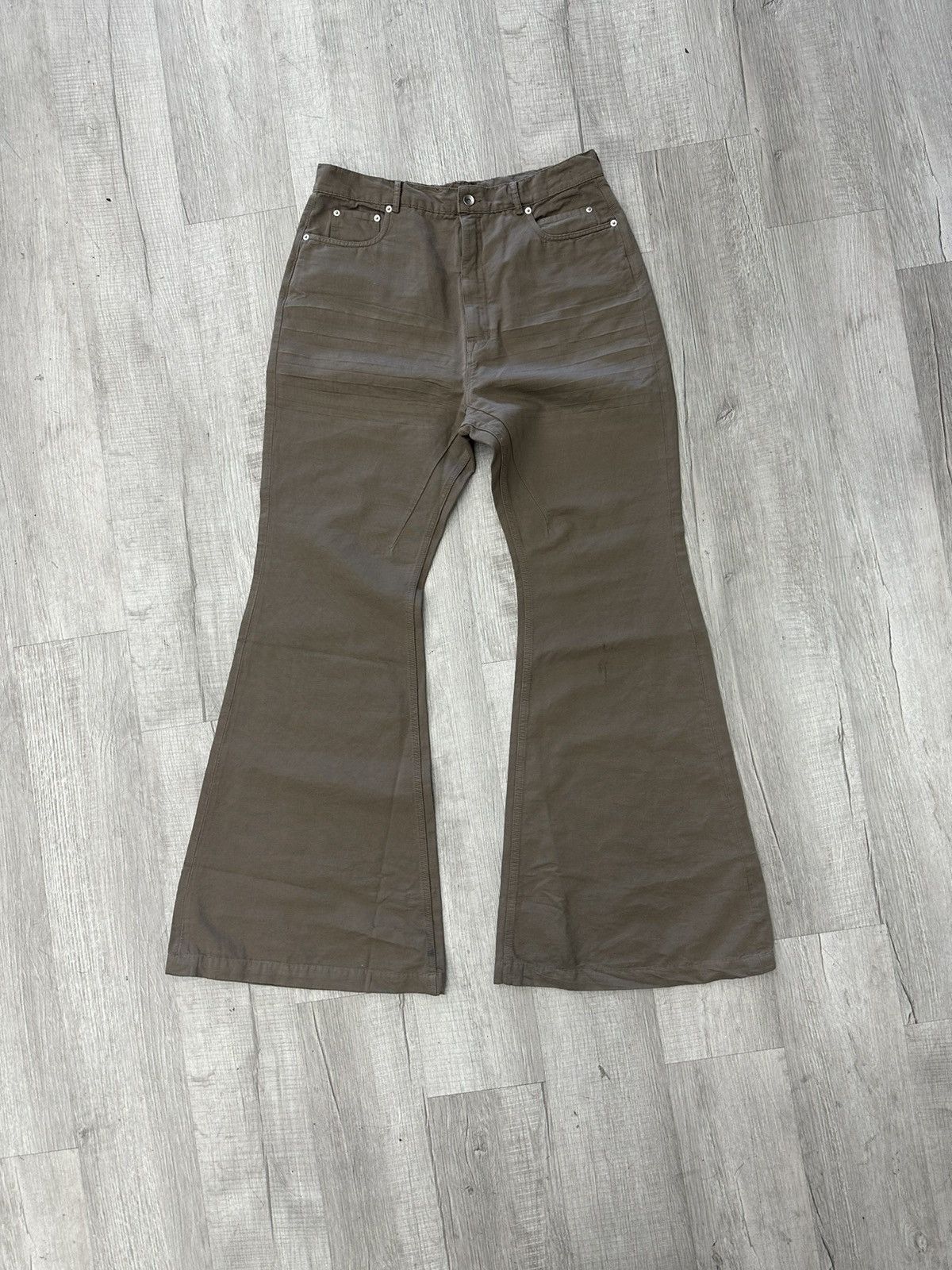Pre-owned Rick Owens Drkshdw Bolan Pants In Brown