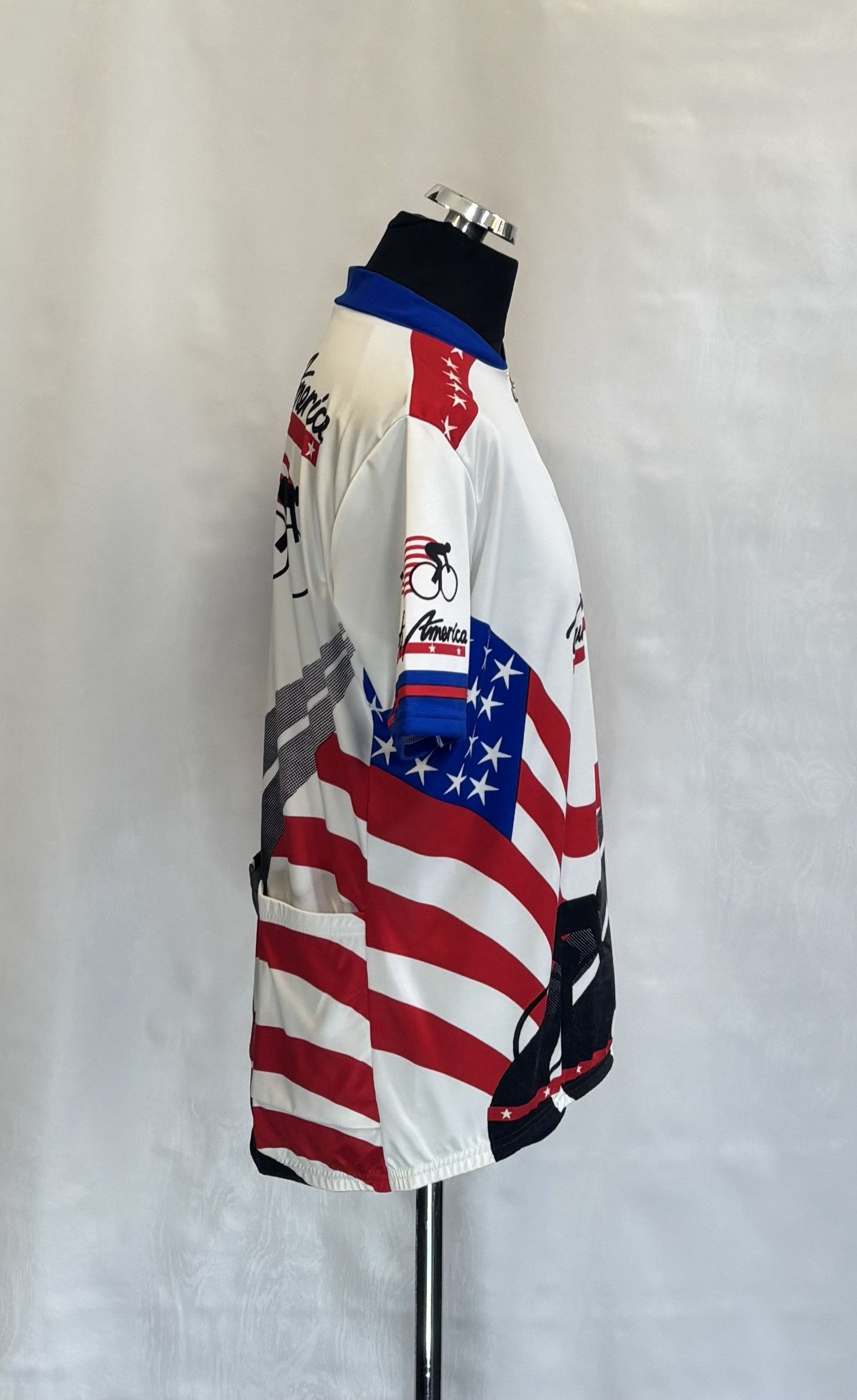 Other Giordana Tour of America Cycling Jersey Size XL Size US XL / EU 56 / 4 - 4 Thumbnail