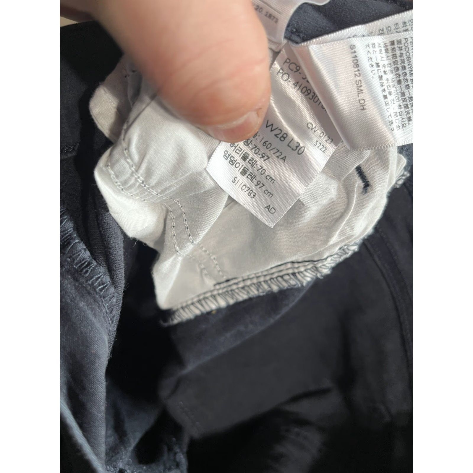 Levi's Levi's 711 Skinny Womens Jeans Black Size 28x30 Size 28" / US 6 / IT 42 - 5 Thumbnail