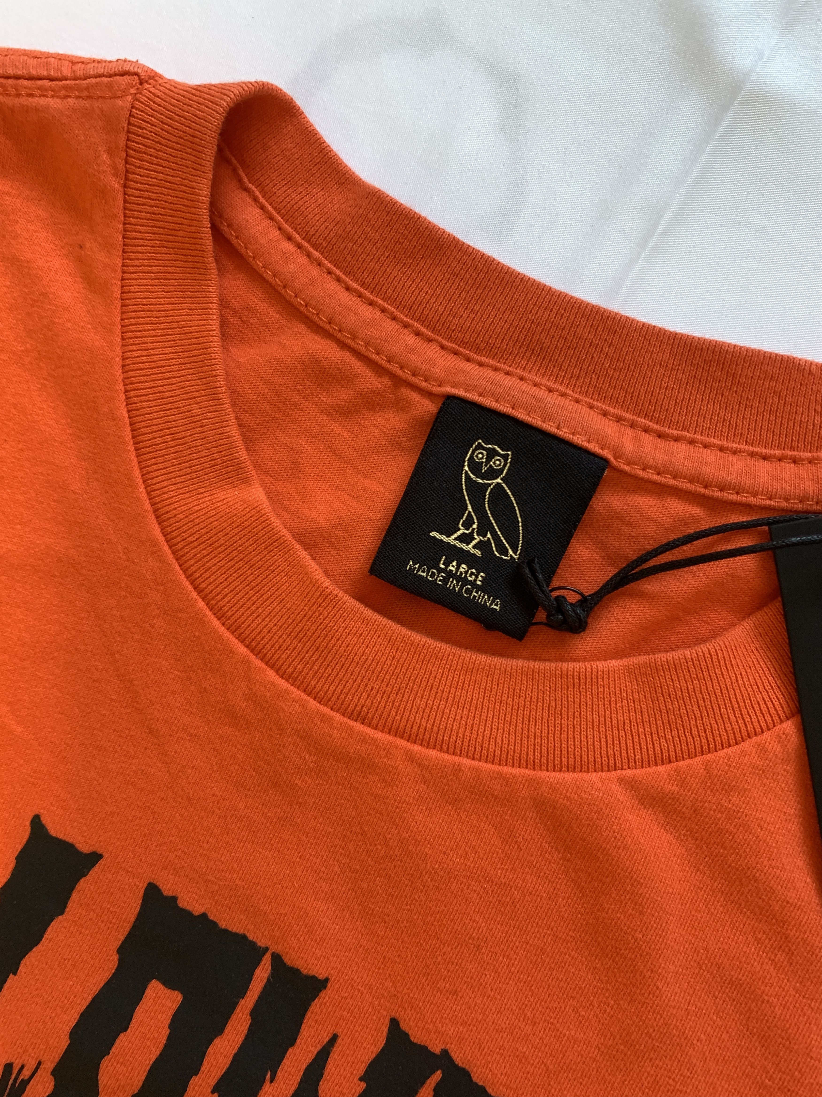 Drake OVO Devil Bird Halloween T-shirt Orange Size US L / EU 52-54 / 3 - 7 Thumbnail