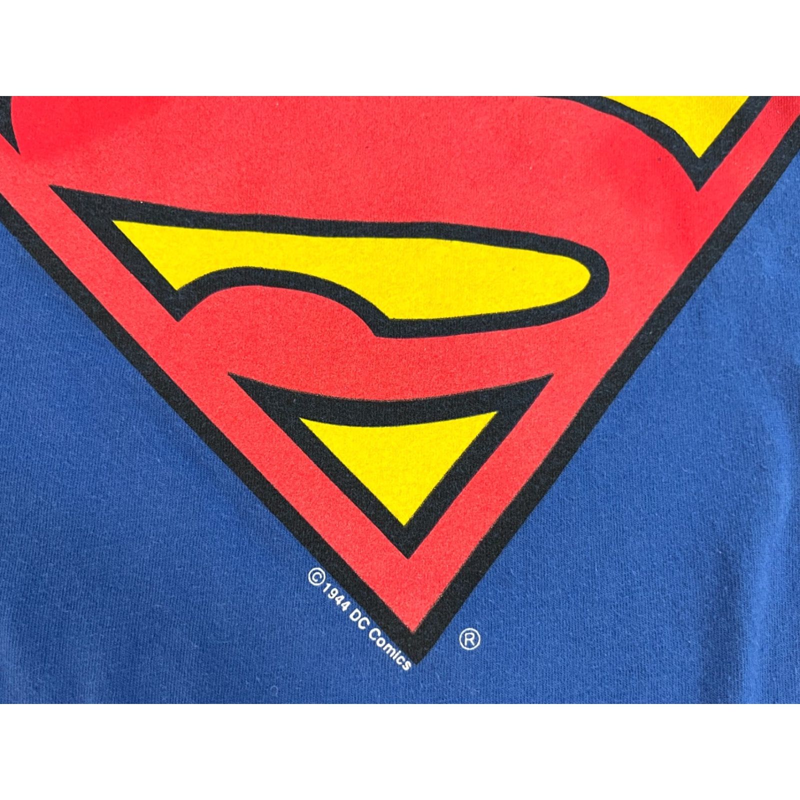 Vintage VINTAGE Signal Sport Superman T-Shirt Men’s 90s Cotton Blue XL Short Sleeve Crew Neck Size US XL / EU 56 / 4 - 4 Thumbnail