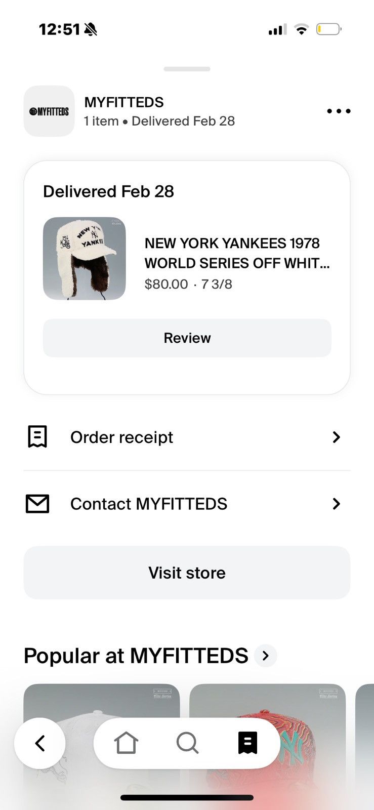 New Era × Vintage Myfitteds: New York Yankees Sherpa Dog Ears Size ONE SIZE - 7 Thumbnail