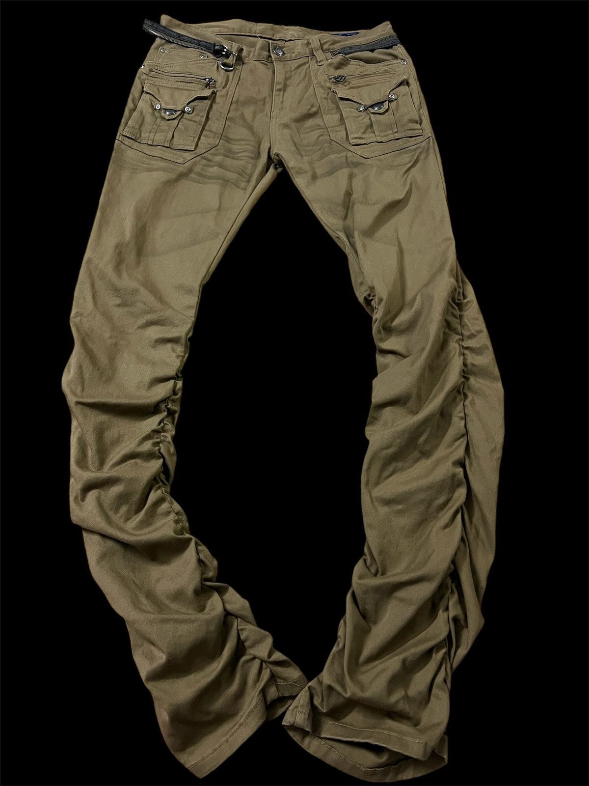 Pre-owned If Six Was Nine X Seditionaries Semantic Design Curve Punk Pants In Light Brown
