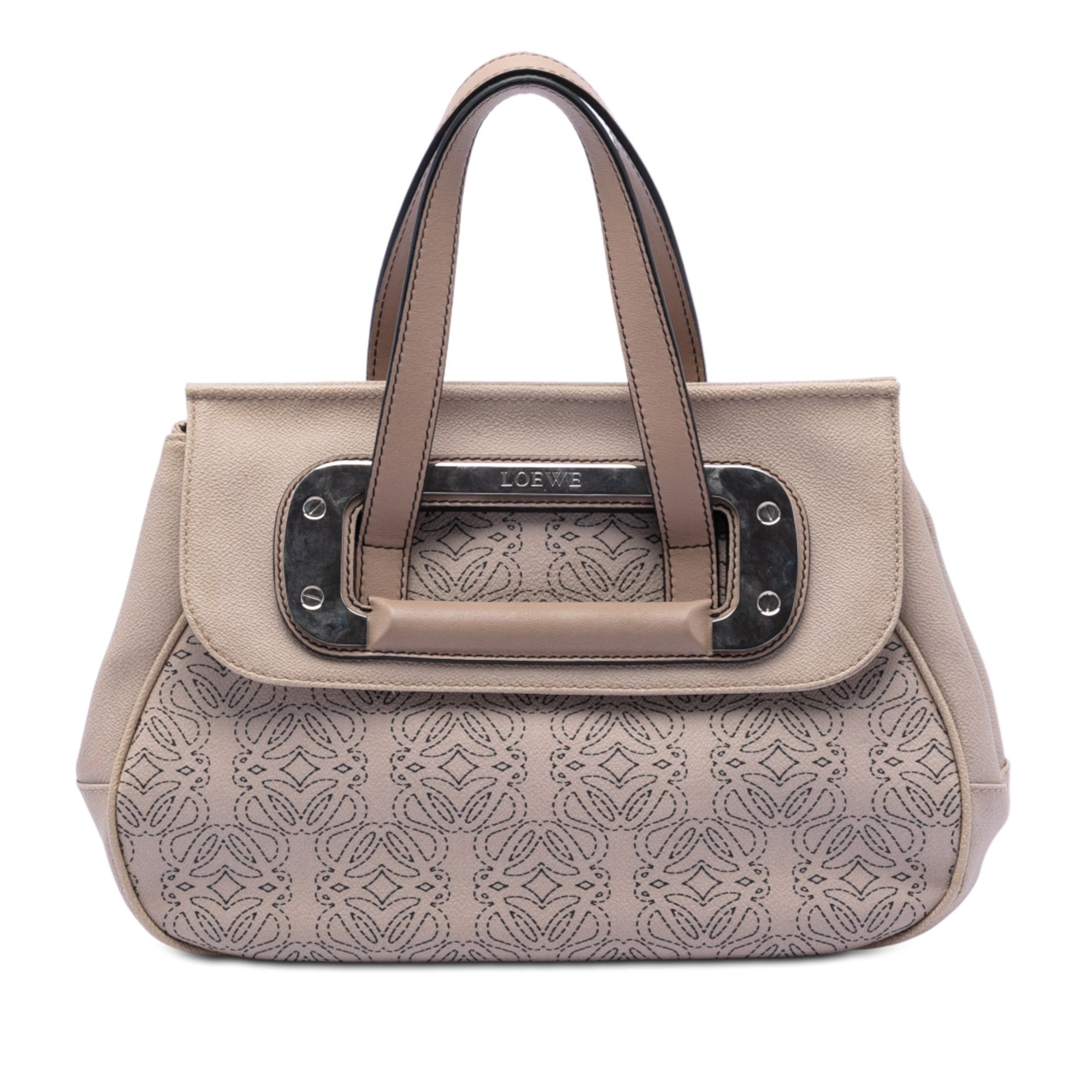 Loewe LOEWE Anagram Coated Canvas Kite Satchel Size ONE SIZE - 1 Thumbnail