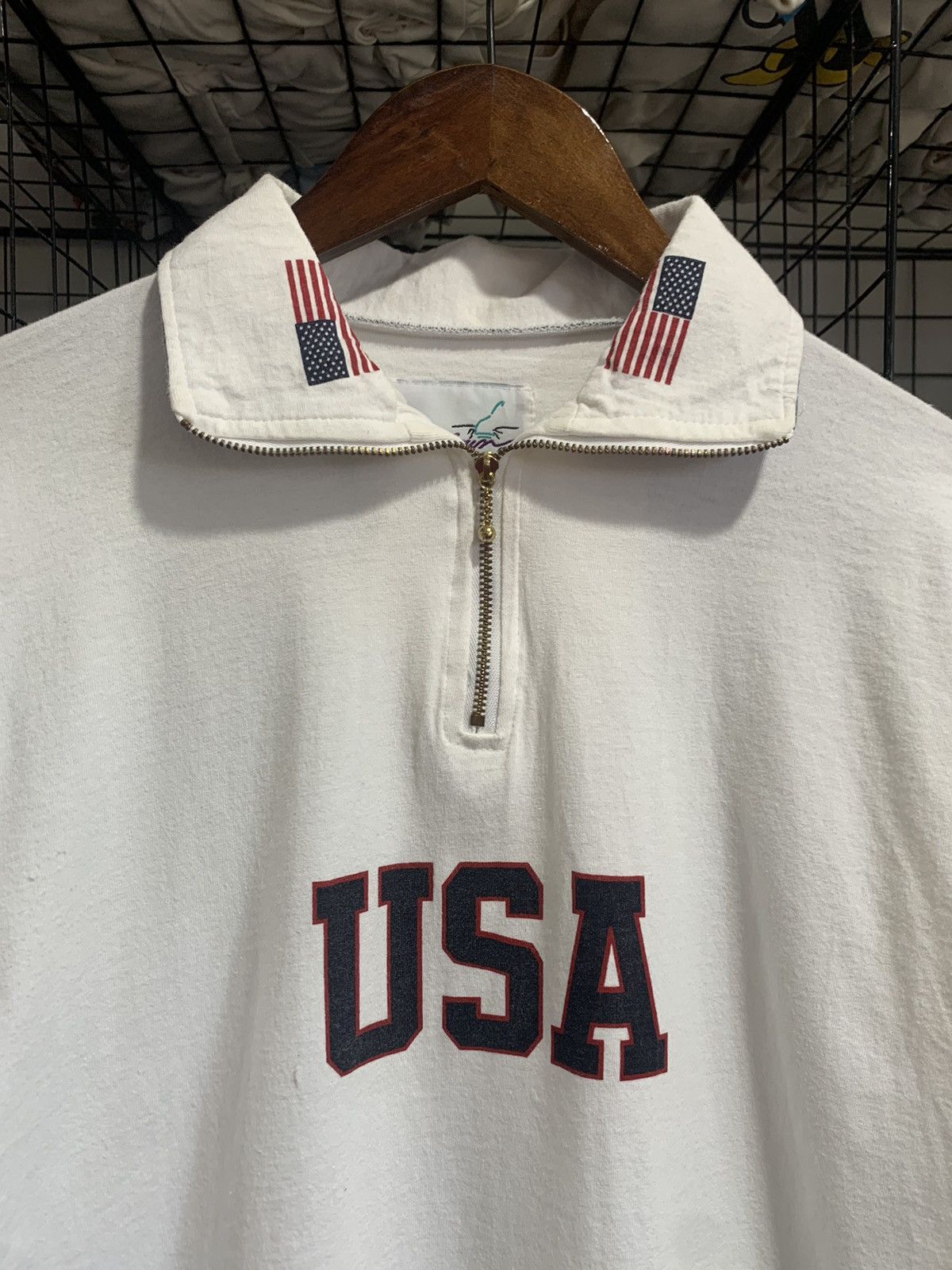 Other Half Zipper USA Longsleeve Shirt Size US S / EU 44-46 / 1 - 2 Thumbnail