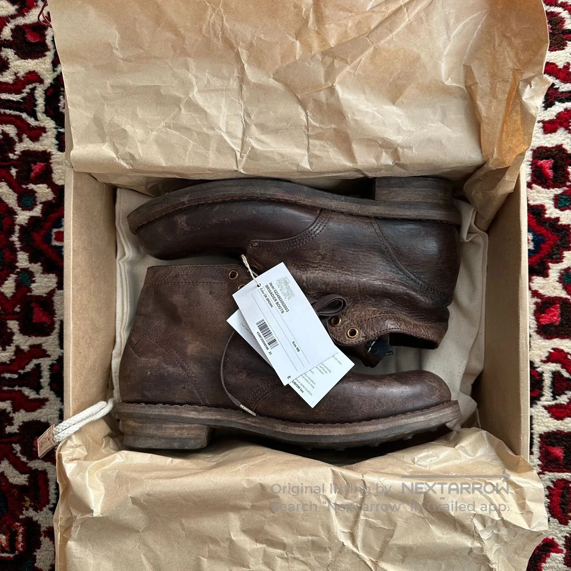 Visvim VISVIM 24AW ICT Brigadier Boots M9. Size US 9 / EU 42 - 1 Thumbnail