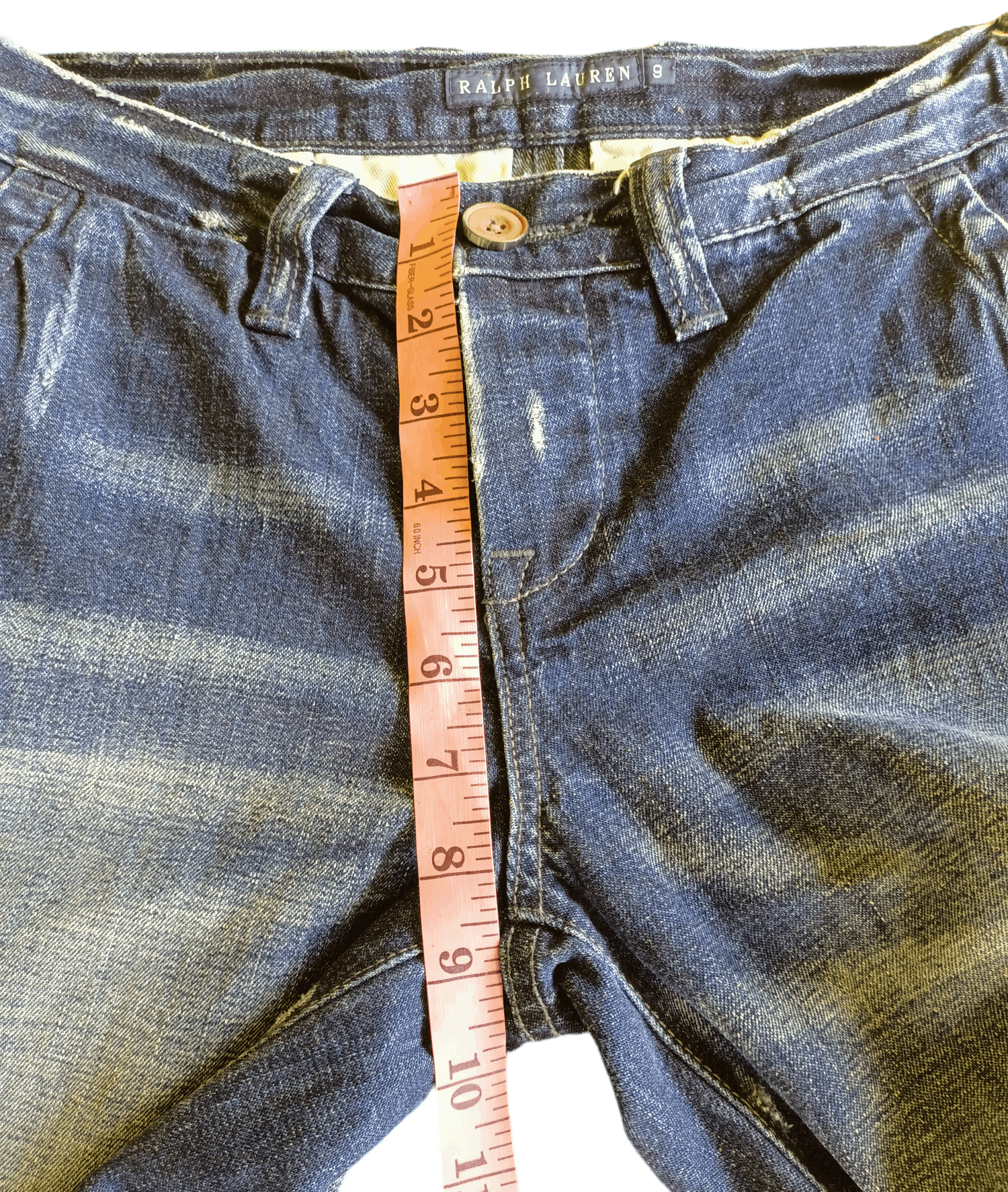 Ralph Lauren RALPH LAUREN x BAGGY JEANS x DISTRESS STYLE x VINTAGE Size 30" / US 8 / IT 44 - 10 Thumbnail