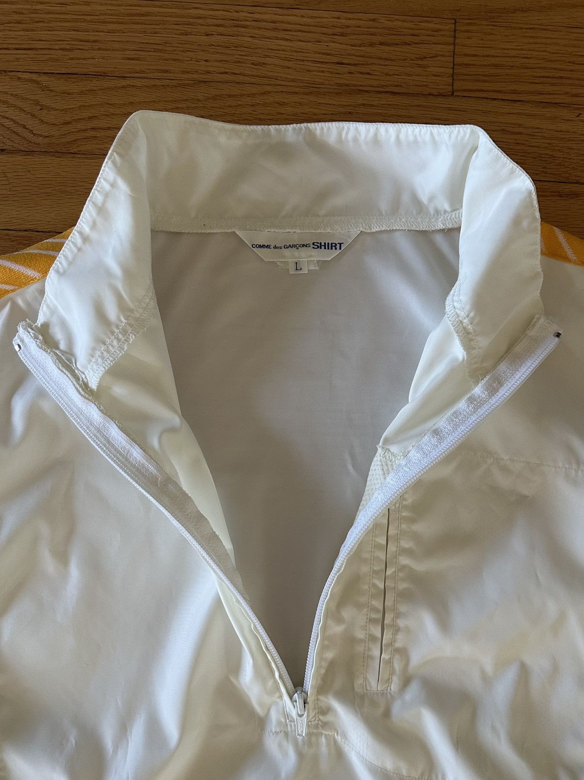 Comme des Garcons SHIRT Comme Des Garcons Quarter Zip Pullover Technical Jacket Size US L / EU 52-54 / 3 - 7 Thumbnail