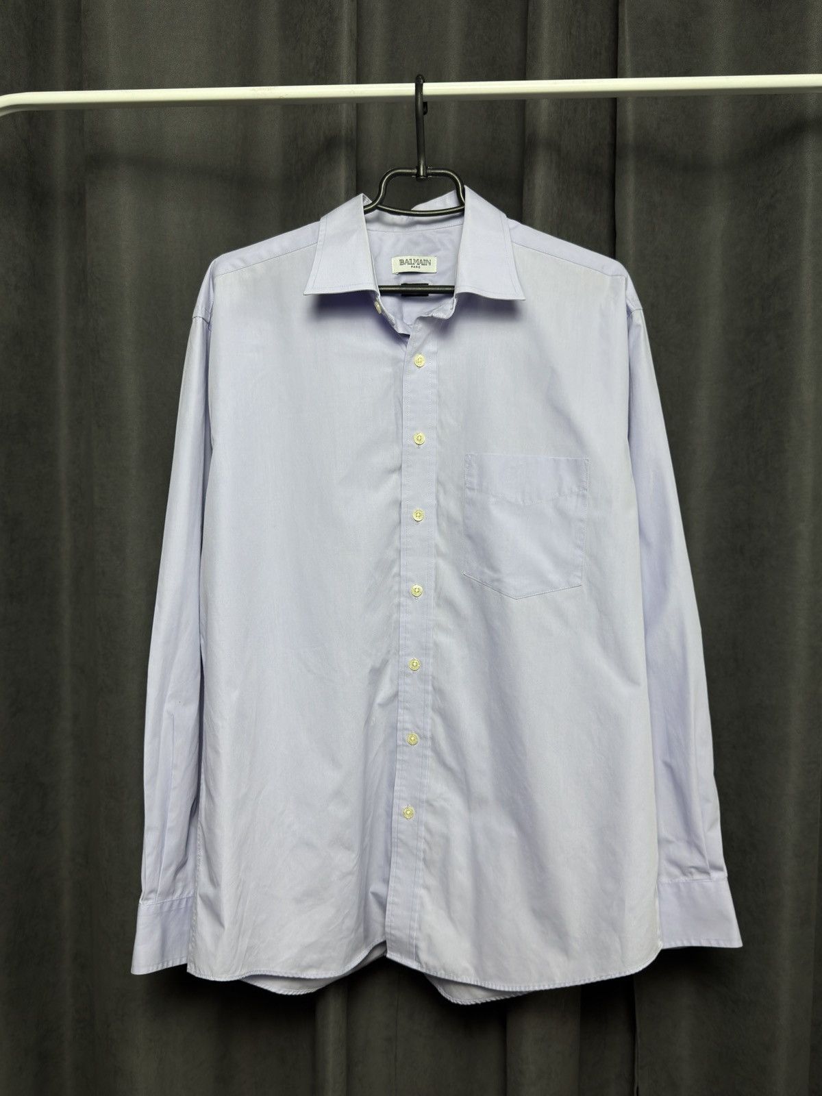 Balmain BALMAIN Easy Cuff Button Down Dress Shirt Size US M / EU 48-50 / 2 - 1 Thumbnail