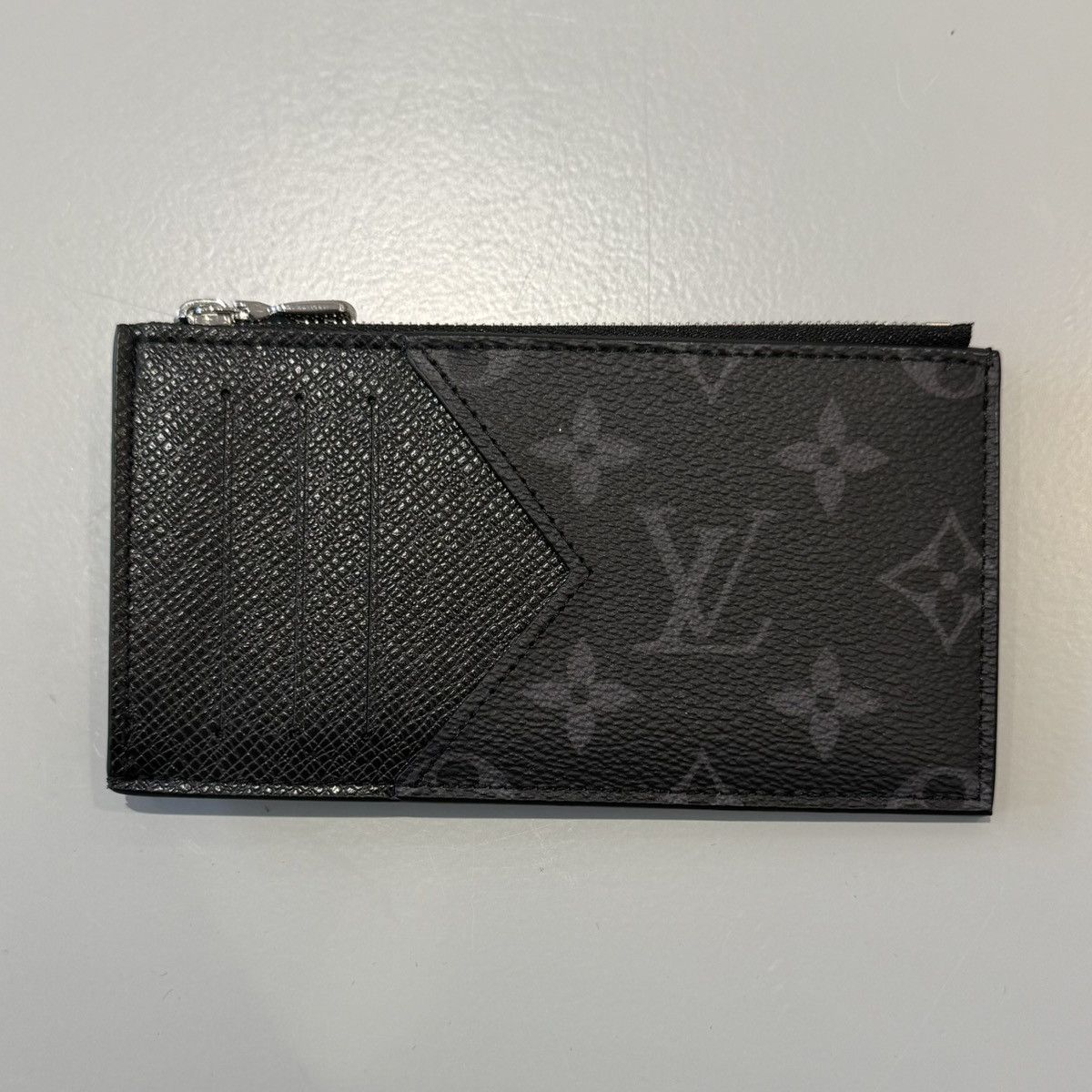 Louis Vuitton Louis Vuitton Coin Card Holder Black/Gray Size ONE SIZE - 2 Thumbnail