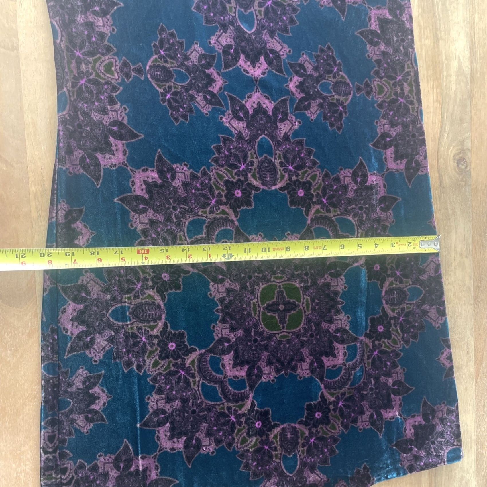 Vintage Sundance Velvet Silk Blend Dress Size XS Paisley Print Split Neck Shift Size XS / US 0-2 / IT 36-38 - 7 Thumbnail