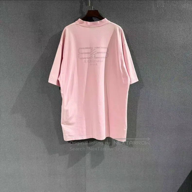 Balenciaga Balenciaga Solid color crystal round neck sweatshirt Size US XS / EU 42 / 0 - 2 Thumbnail