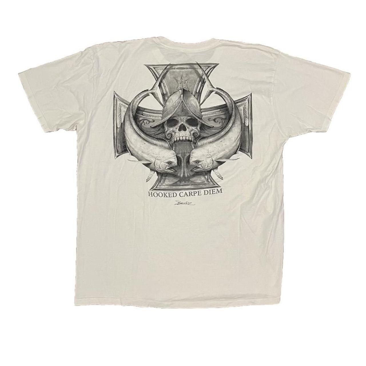 Other Skull Fisherman Tee/T-Shirt Size US XL / EU 56 / 4 - 1 Thumbnail