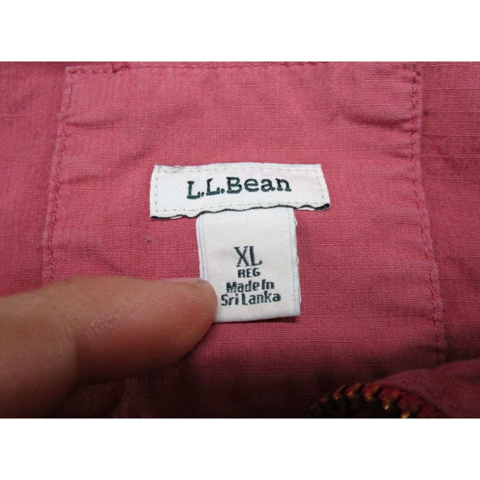 Vintage VINTAGE LL Bean Field Utility Ripstop Jacket Full Zip Chore Barn Pink 505030 Women’s XL Size XL / US 12-14 / IT 48-50 - 2 Thumbnail