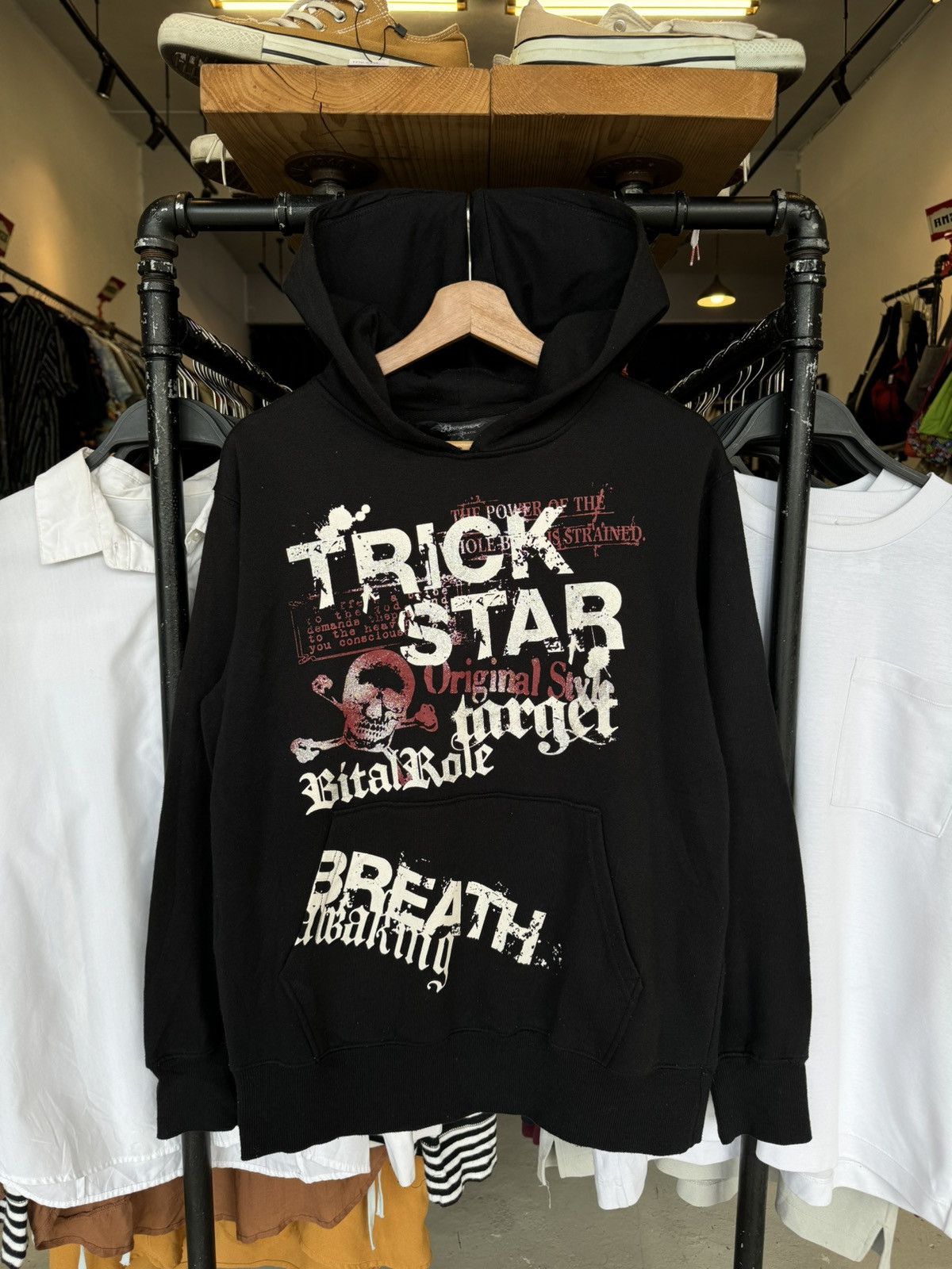Japanese Brand Y2K Beaumere Punk Skulls Riot Poem Hoodie Size US M / EU 48-50 / 2 - 1 Thumbnail
