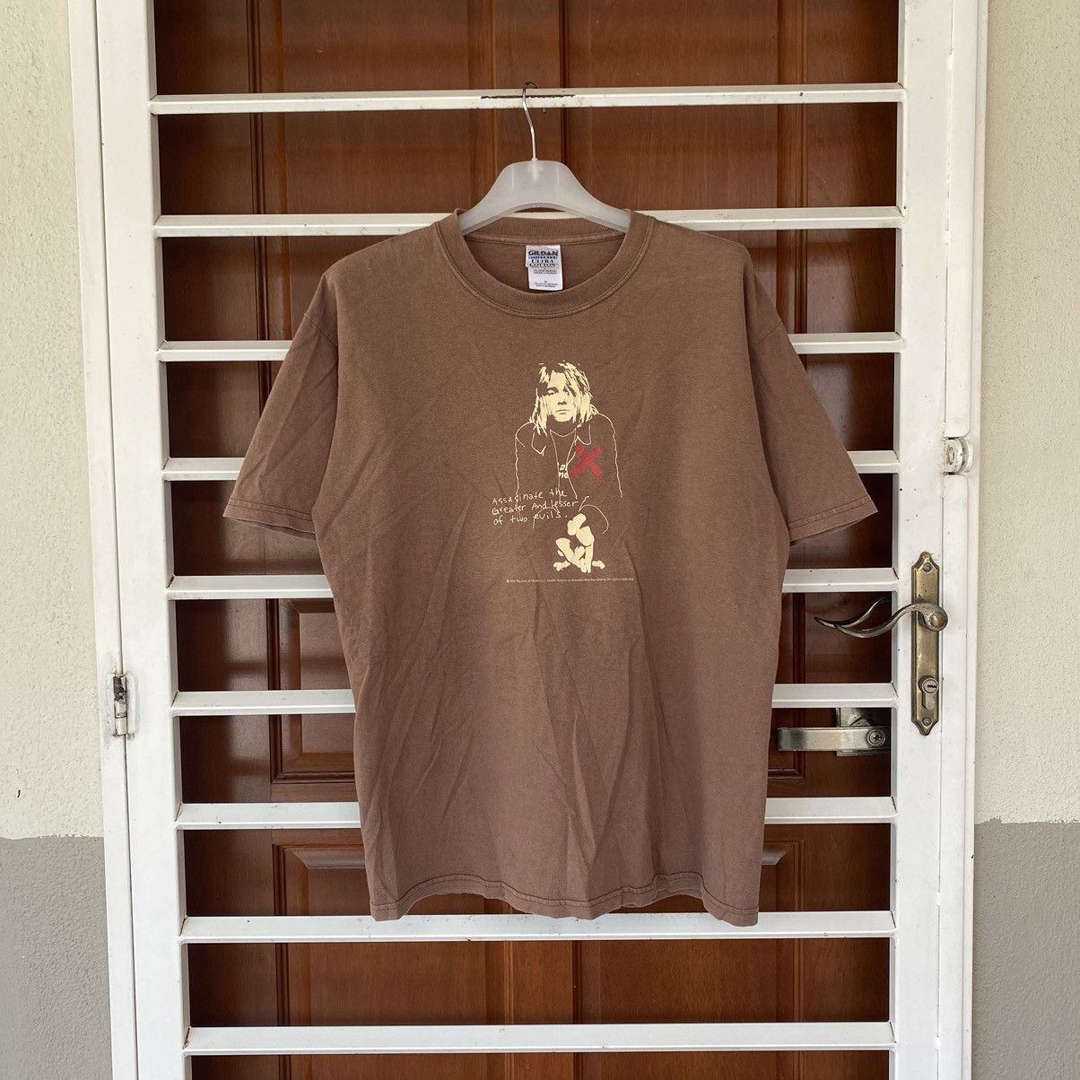 Band Tees × Nirvana × Vintage Vintage Y2K Nirvana Kurt Kobain Size US M / EU 48-50 / 2 - 1 Thumbnail