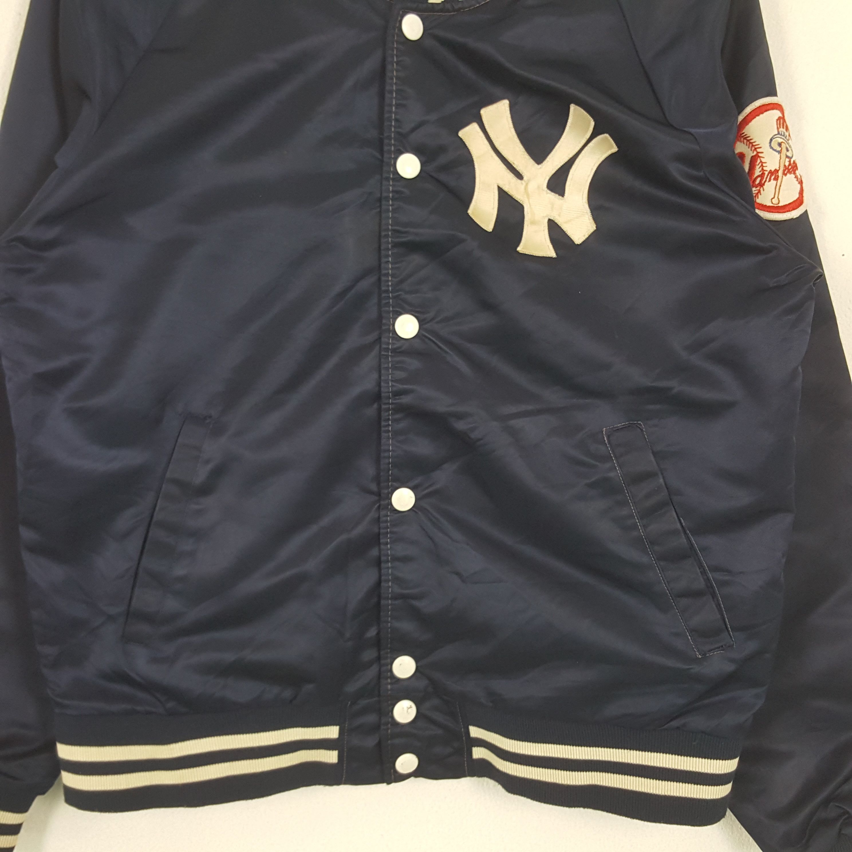 Vintage Vintage Yankees MLB Baseball Team Varsity Jacket Size US M / EU 48-50 / 2 - 4 Thumbnail