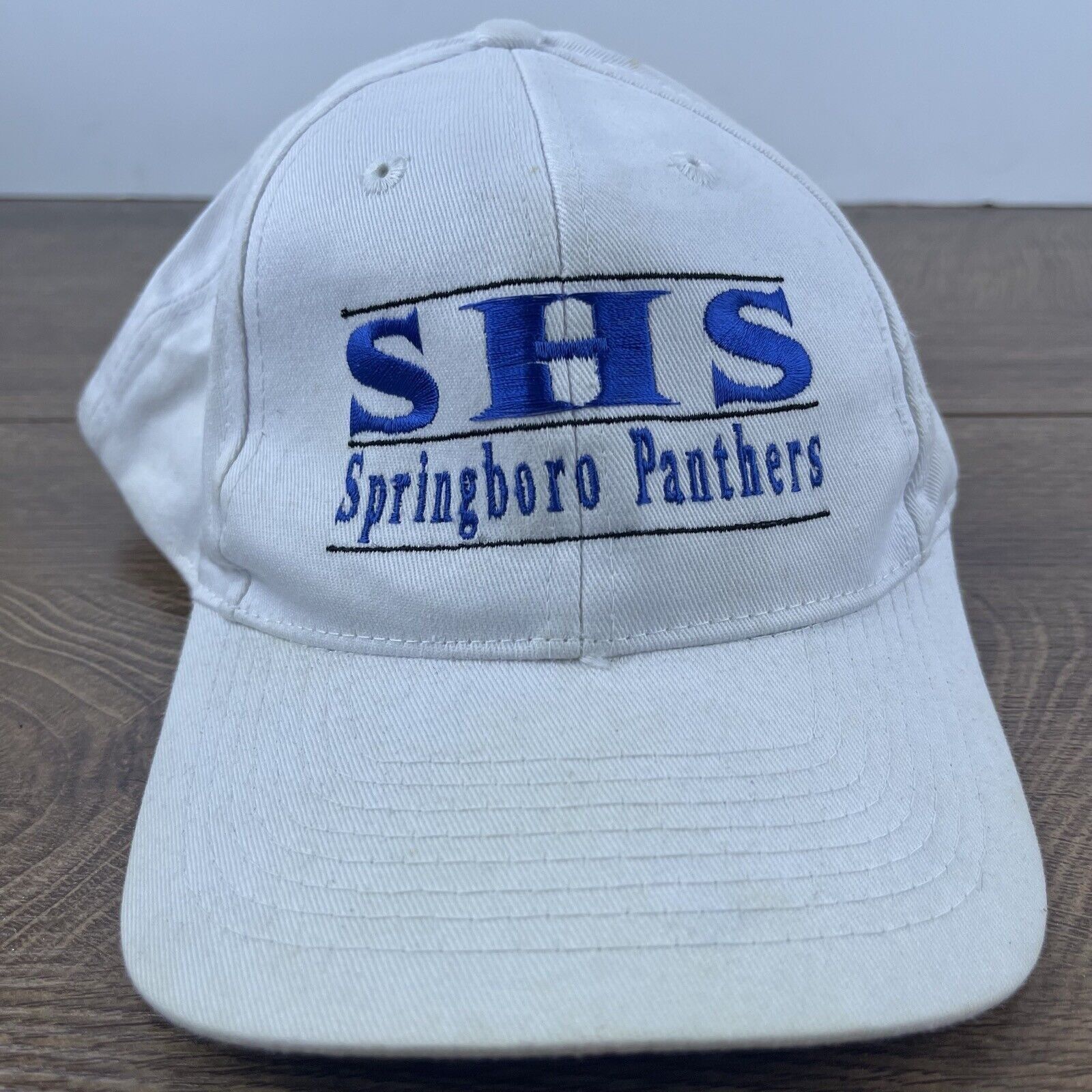 Other Springboro Panthers Hat SHS Panther White Cap Hat Adjustable Size ONE SIZE - 3 Thumbnail