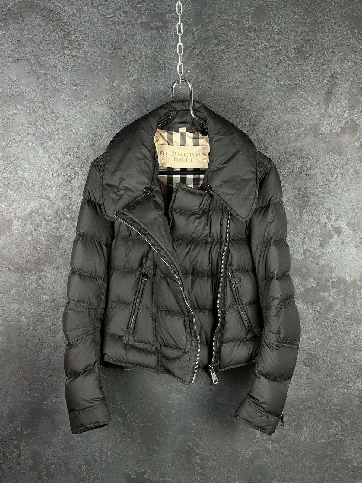 Burberry Women's BURBERRY BRIT Black Lightweight Down Jacket Size M Size M / US 6-8 / IT 42-44 - 13 Thumbnail
