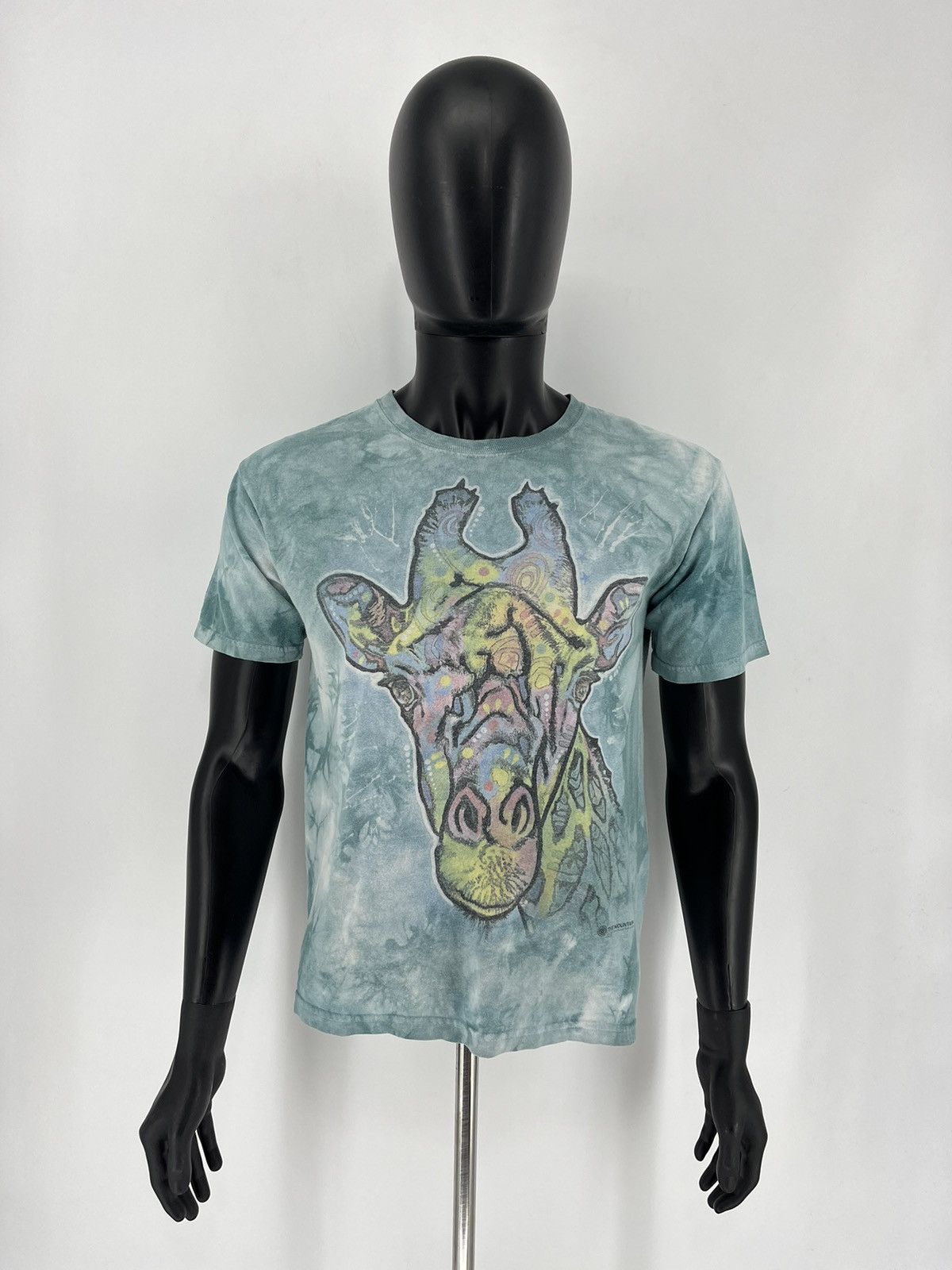 The Mountain × Vintage Vintage Y2K The Mountain Giraffe Tye Dye Over T-Shirt Size S Size US S / EU 44-46 / 1 - 2 Thumbnail
